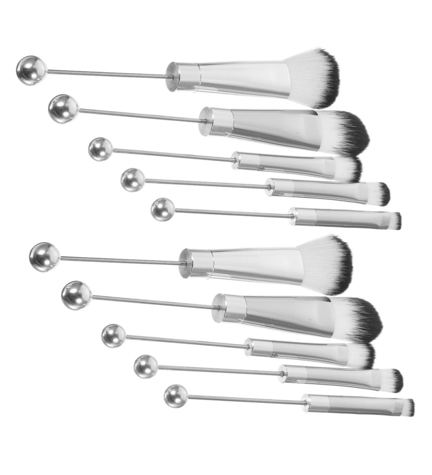 Angoily 2 sets Loose Blush Up Cosmetics Makeup Brush Powder Make Cosmetic Eye Women Shadow - Buy Online on GoSupps.com