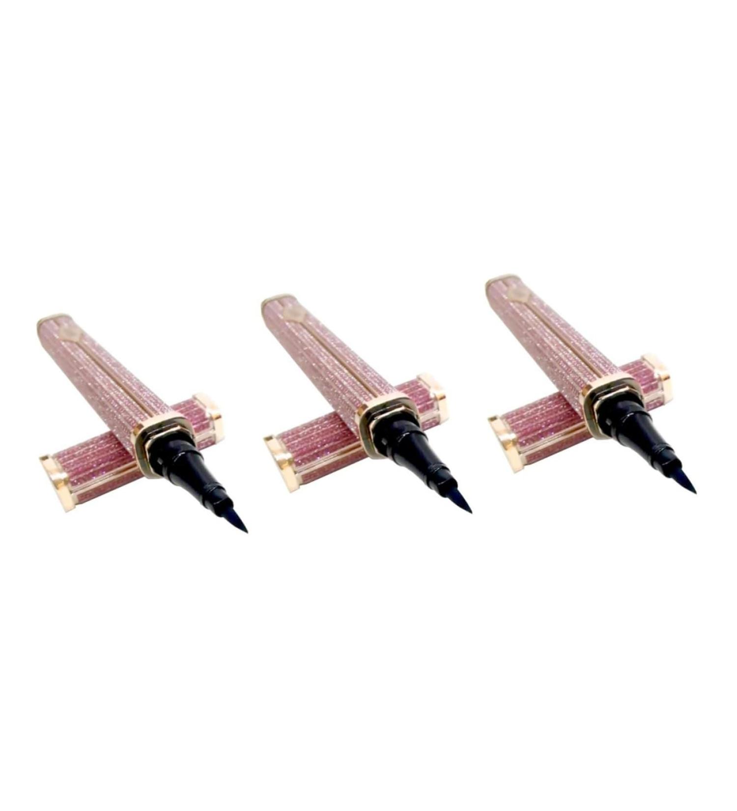 Didiseaon 3pcs Eyeliner Black Eye Liner Pencils Liquid Liner Liquid Eye Liner Dense Pink Miss Skinned Glue Pen - Buy Online on GoSupps.com