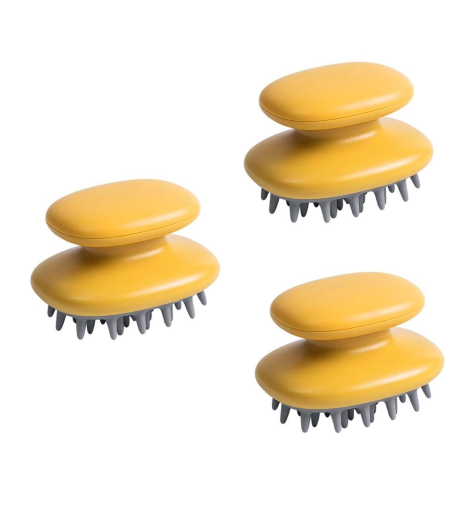Beavorty 3-in-1 Shampoo Massage Comb - Cotton Helmet Insert Scalp Washer & Hand Massage Tool for Hairdressing & Bathing - Buy Online on GoSupps.com
