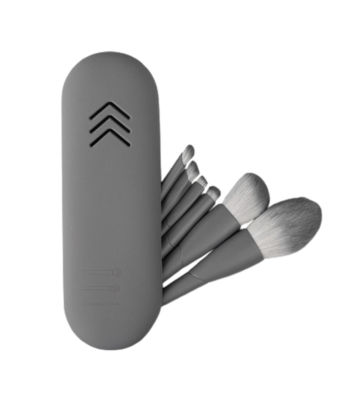 Makeup Brushes for Eye | Facial Brushes Kit for Makeup Foundation Brush Make up Brushes Set with Storage Bag for Women and Girls grey - Buy Online on GoSupps.com