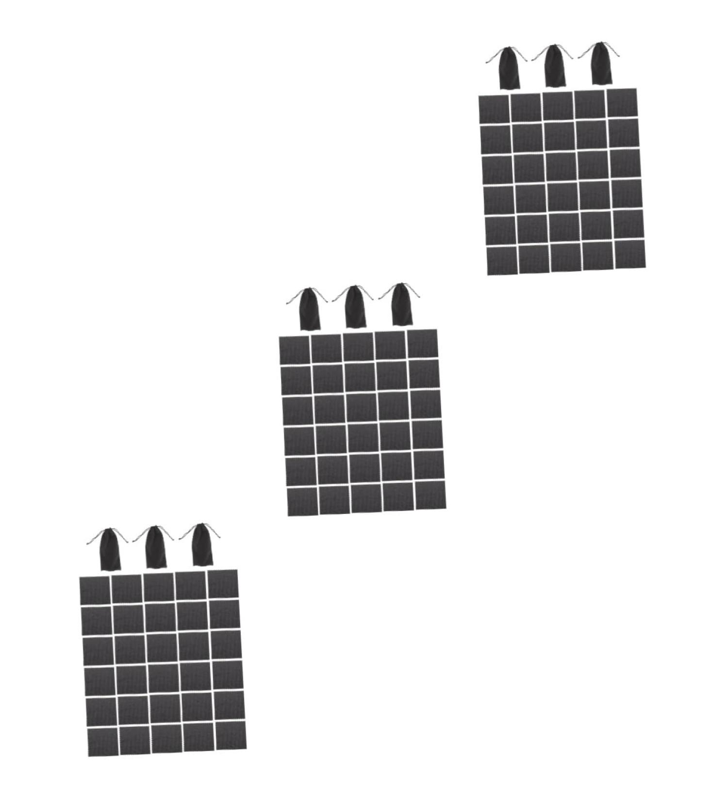 Beavorty 3 Sets Microfiber Glasses Cleaning Cloths - Window & Eyeglasses Wipes (Black 13.5x13.5cm) | Premium Quality for Crystal Clear Vision - Buy Online on GoSupps.com