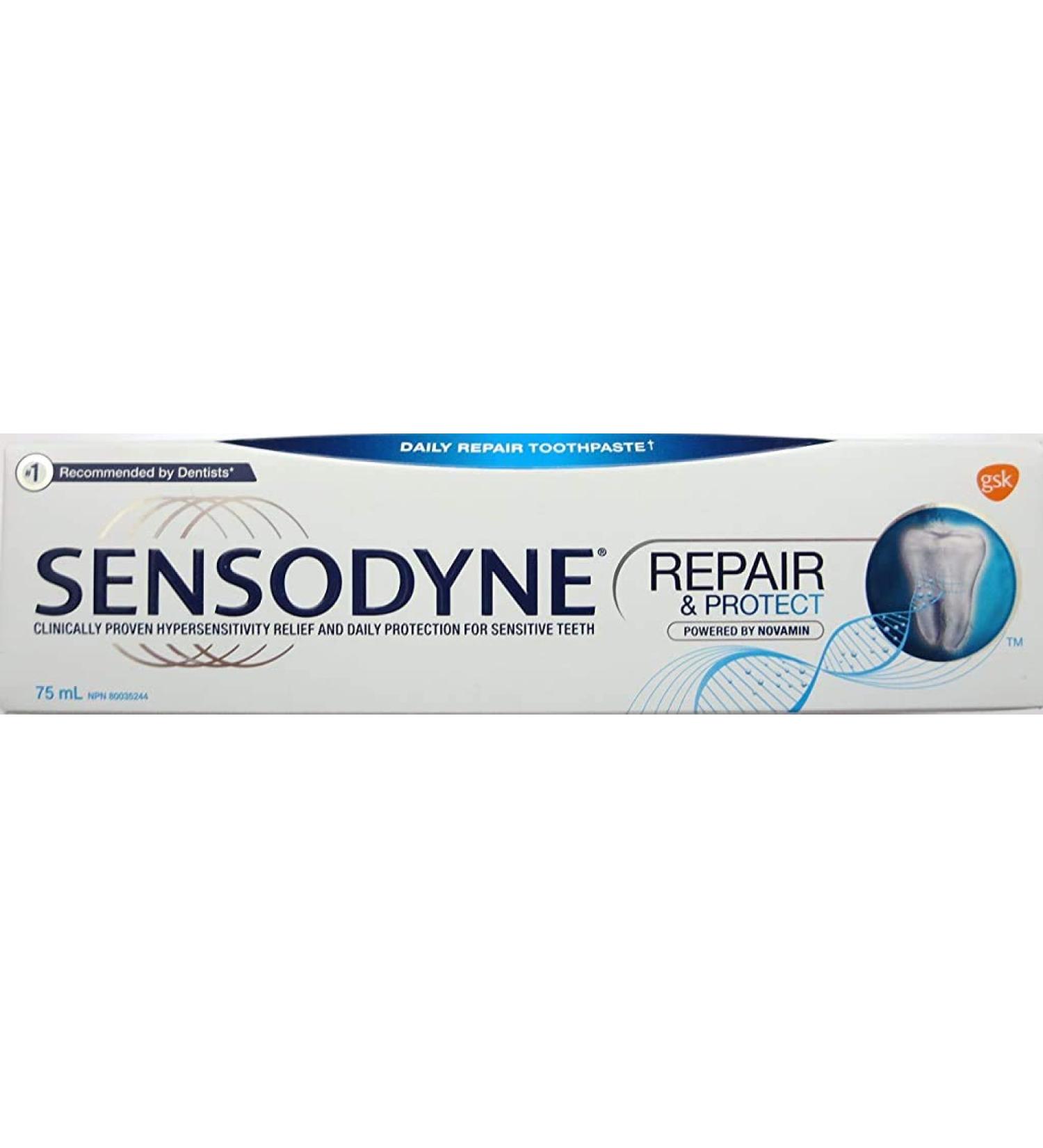 Sensodyne with Novamin Repair & Protect 75mL (Canadian)