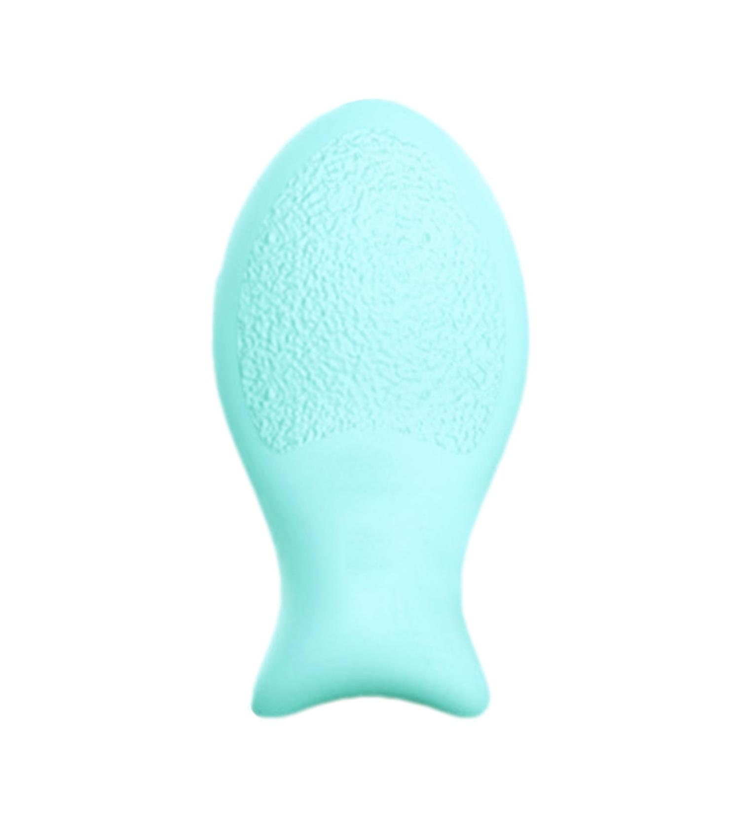 Face Powder Puff Loose Powder Powder Puff Blender | Fish Shaped Cosmetic Puff Beauty Makeup Tools for Pressed Powder Liquid Foundation Small fish puff (blue) - Buy Online on GoSupps.com