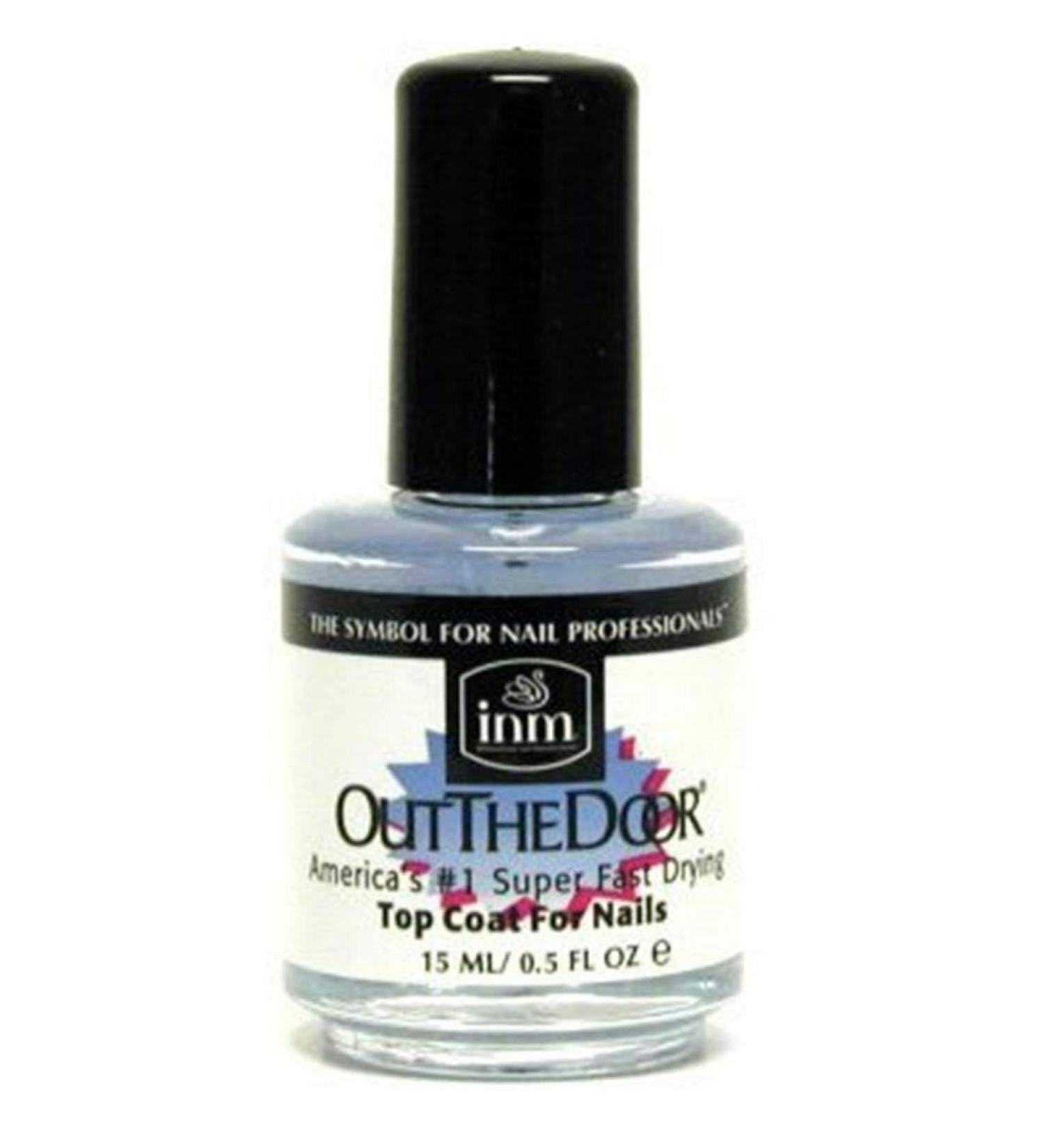 Inm Out The Door Fast Dry 0.5 Oz - Quick Drying Nail Polish Topcoat for Stunning Manicures | International Shipping Available - Buy Online on GoSupps.com