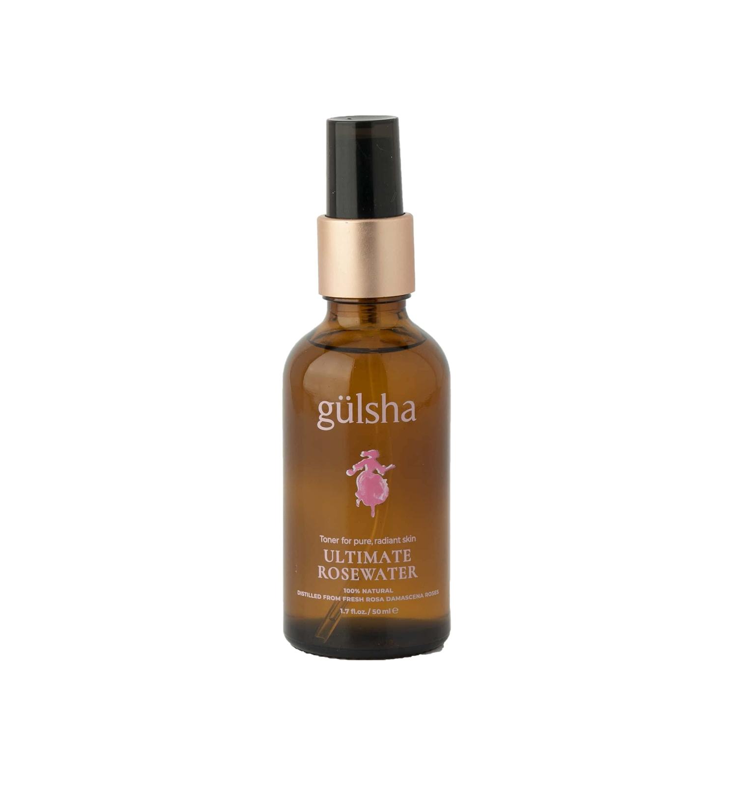 Gulsha Ultimate Rosewater Spray 1.7 Fl Oz - Pure & Organic - Buy Online on GoSupps.com