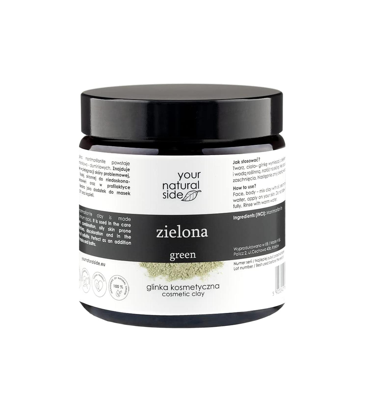 Count 2 Paul Ptak Your Natural Side cosmetic clay green 100 g Montmorillonite