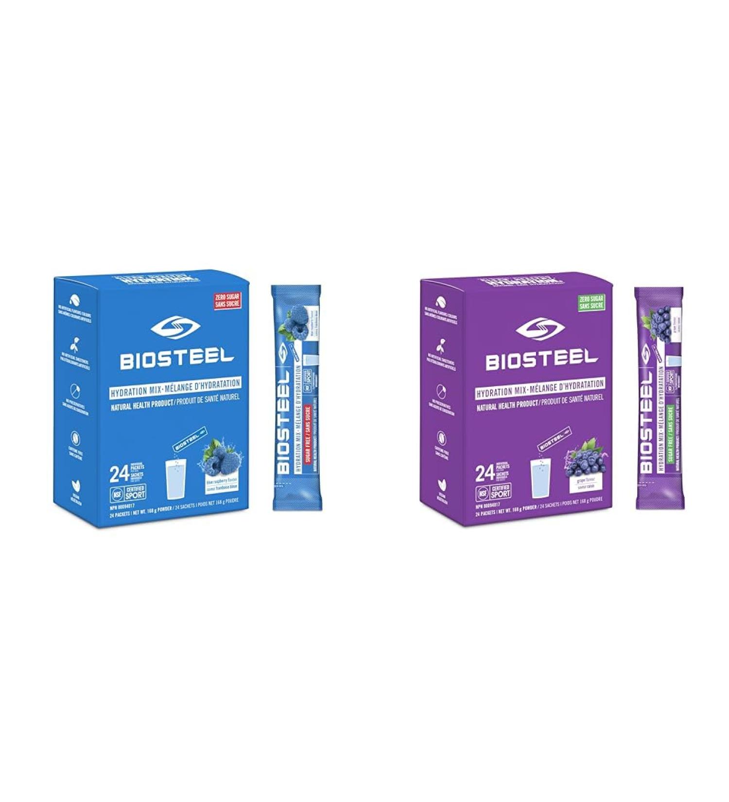 BioSteel Hydration Mix Great Tasting Hydration with Zero Sugar and No Artificial Flavours & Hydration Mix Great Tasting Hydration with Zero Sugar and No Artificial Flavours or Preservatives - Buy Online on GoSupps.com