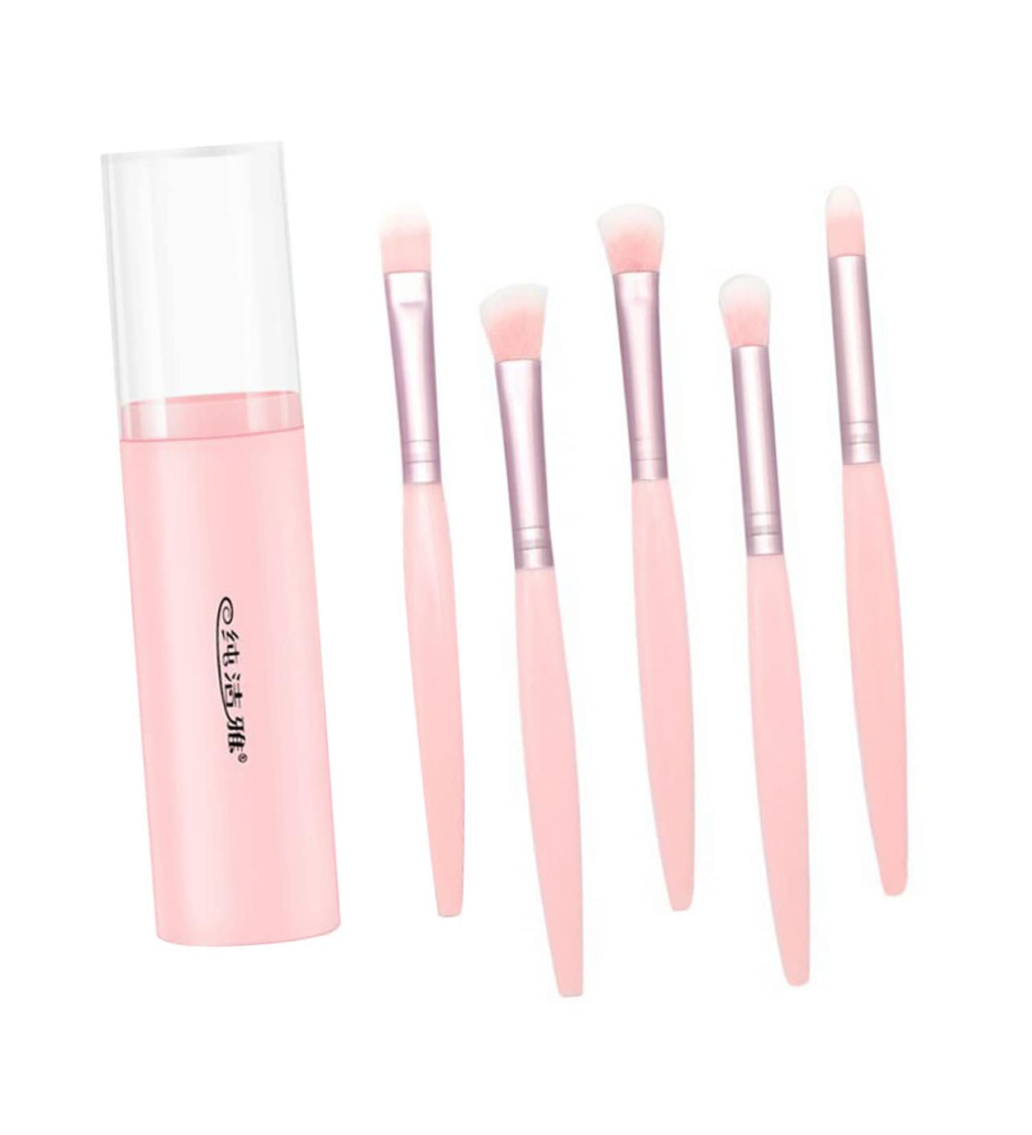 DOITOOL 1set Set Eye Shadow Brush Set Makeup Brush Make up Kit Eye Makeup Kits Eyelash Kit Lash Kits Makeup Brish Holder Eyeliner Brush Kit Eyes Beauty Tools Pink Plastic Abs - Buy Online on GoSupps.com