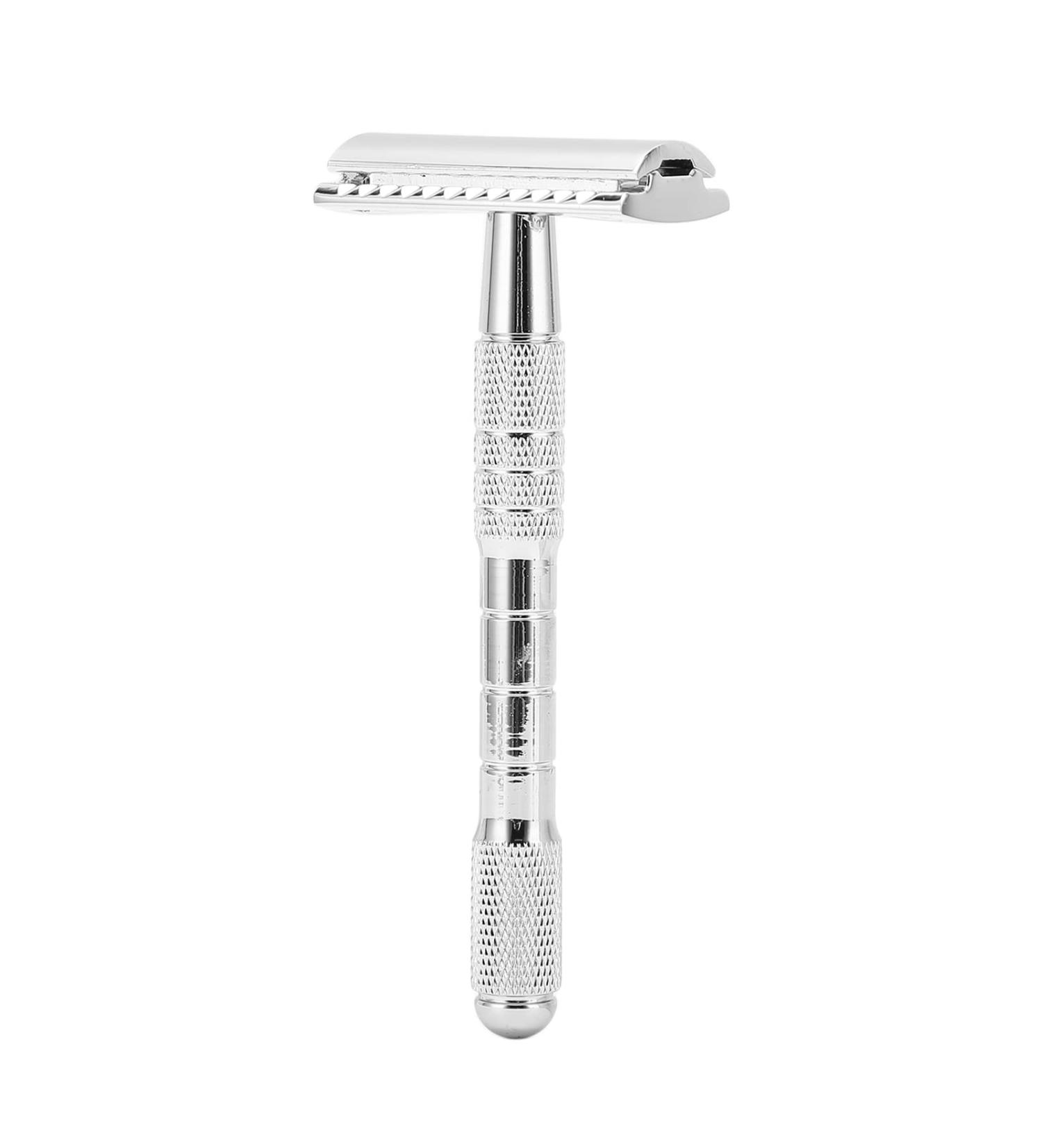 Retro Shaver | Professional Double Edge Razor for Men | Ideal for Home & Barber Shop Use - Buy Online on GoSupps.com