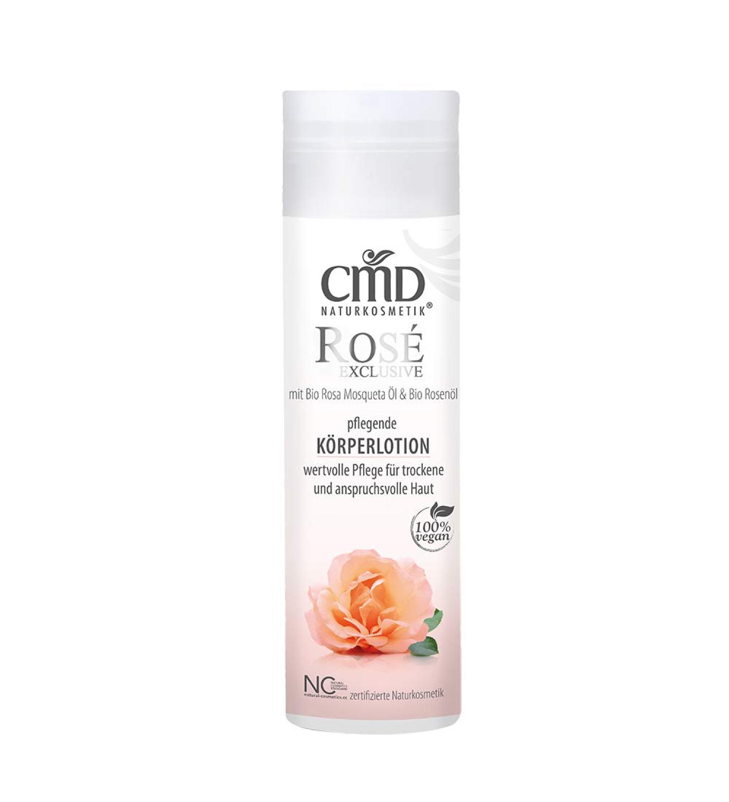 CMD Natural Cosmetics Body Lotion Rose Exclusive Cosmetics Body Lotion R