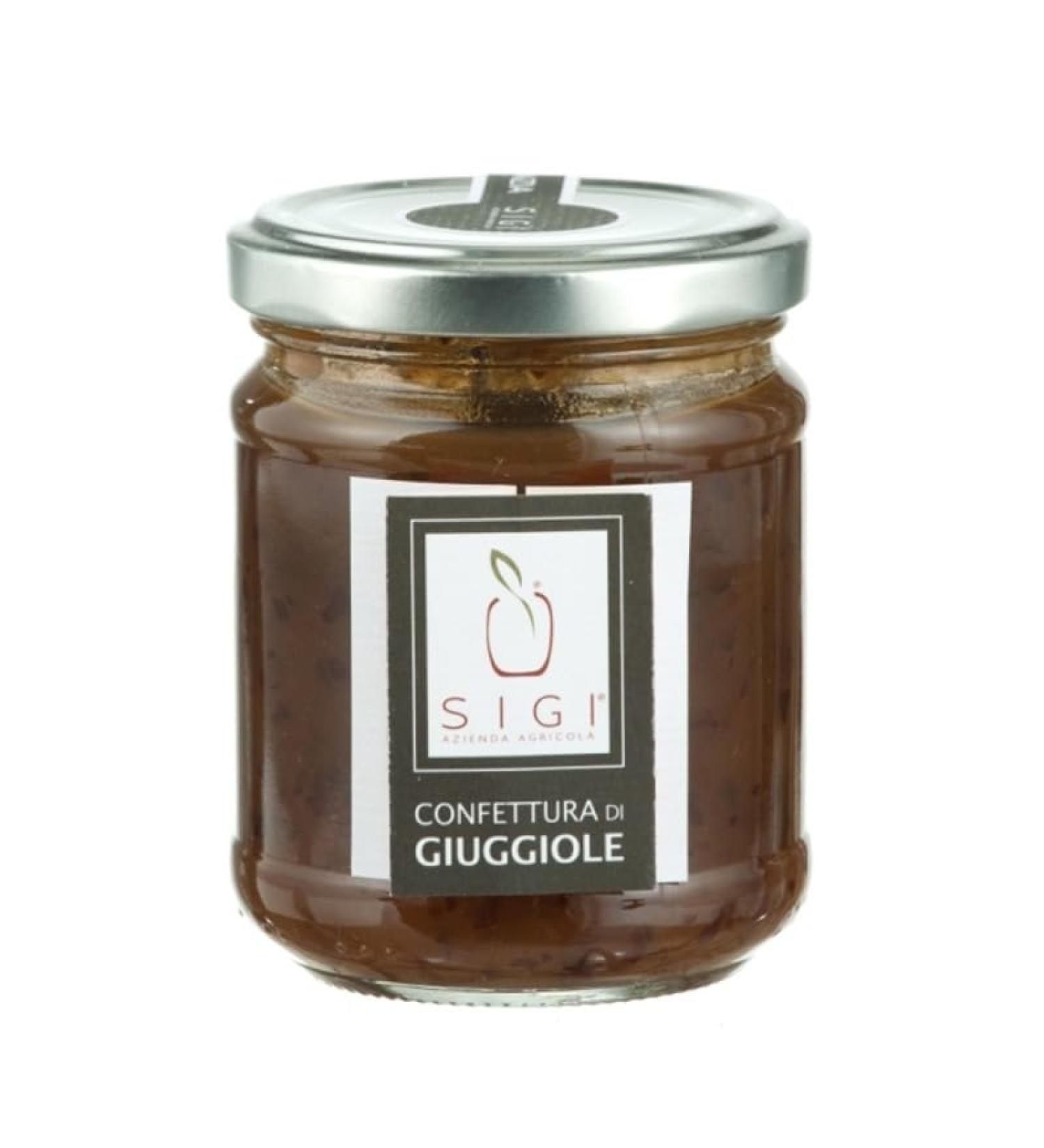 SIGI Azienda Agricola JUJUBE Jam | Free of Food Dyes Preservatives and Additives | 100% Artisanal and Natural | Handmade and Made in Italy | Jar 110gr. - Buy Online on GoSupps.com