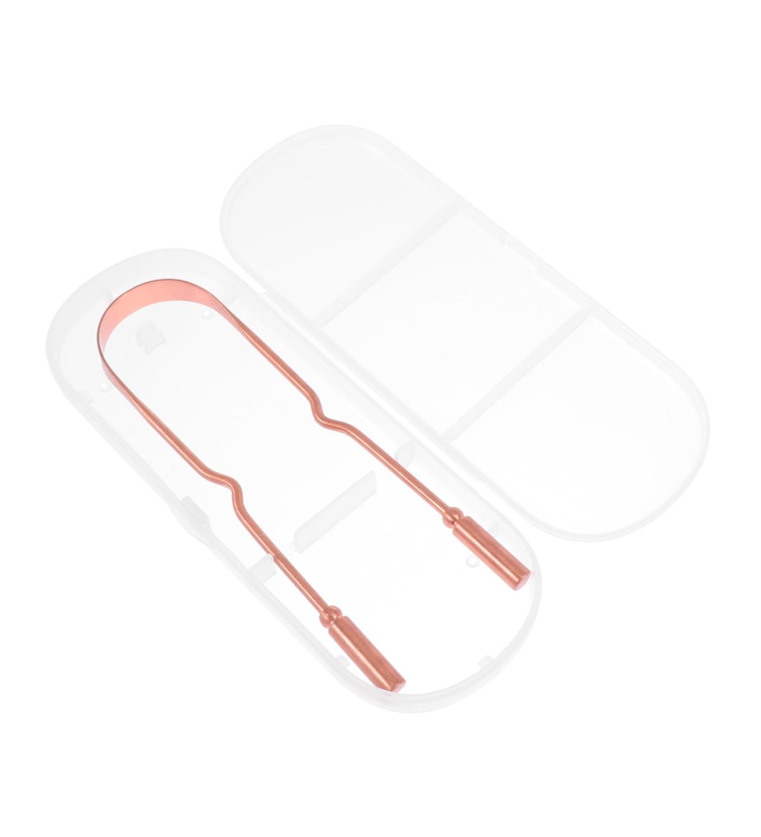 1 Set Copper Coating Brush & Scraper - Unisex Oral Care Cleaning Tool | Reusable & International Shipping - Buy Online on GoSupps.com