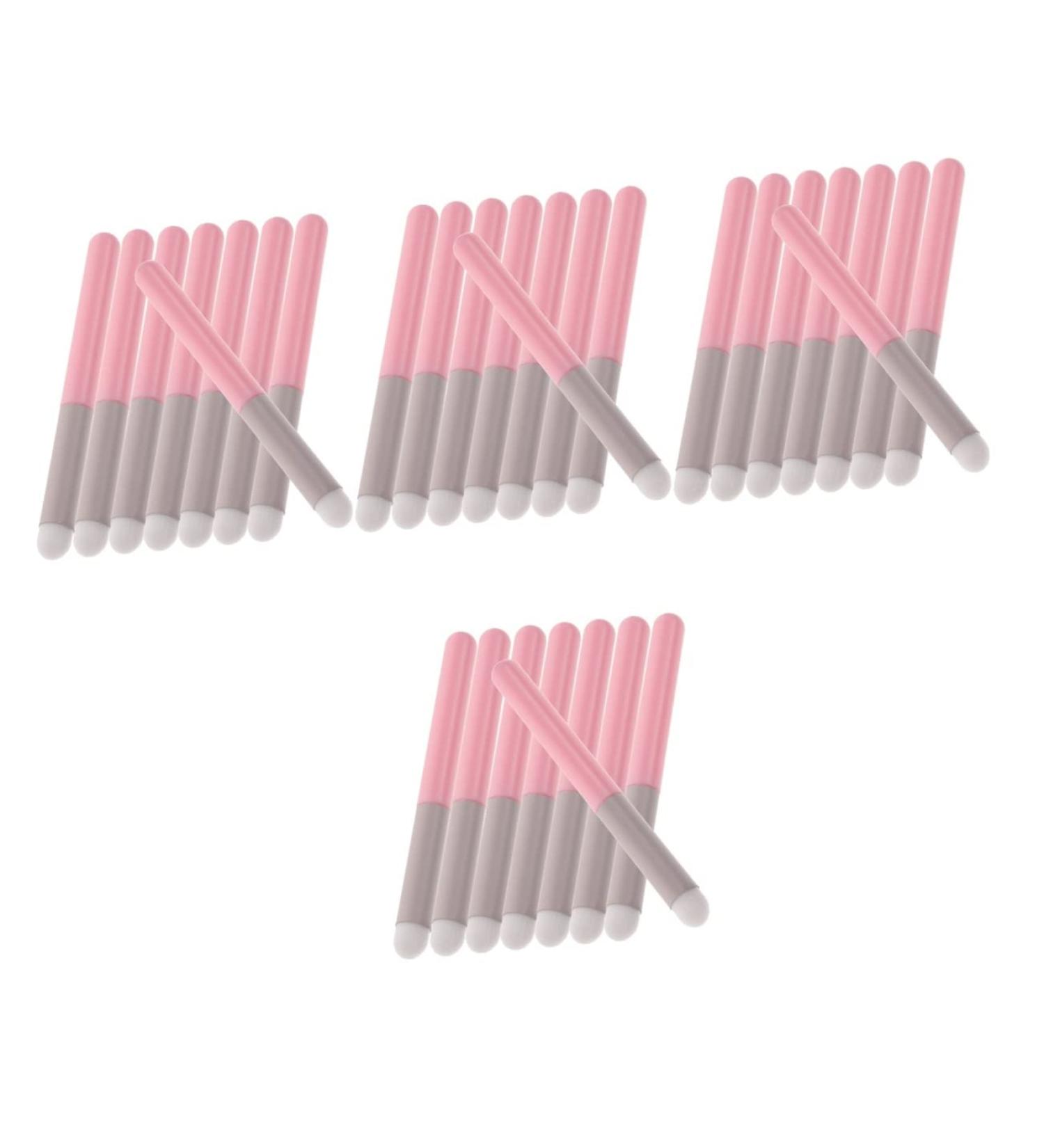 FOMIYES 32 pcs Lip Brush Set - Makeup Applicator Sticks for Lipstick Eyeliner & Face - Cosmetic Brushes with Tube - Perfect for Professional & Home Use - Buy Online on GoSupps.com