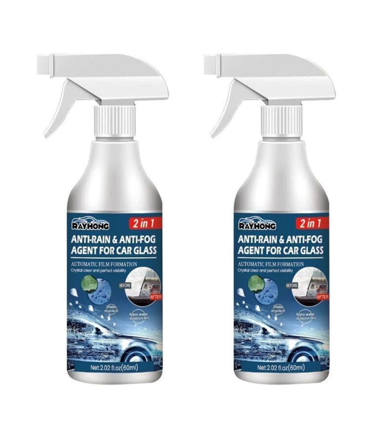 GXFCAI Car Glass Rainproof Agent fog Coating Glass Cleaning Accessories Windshield Polish Agent Rearvi N9C5 Hydrophobic Mirror Car As Shown 120ml - Buy Online on GoSupps.com