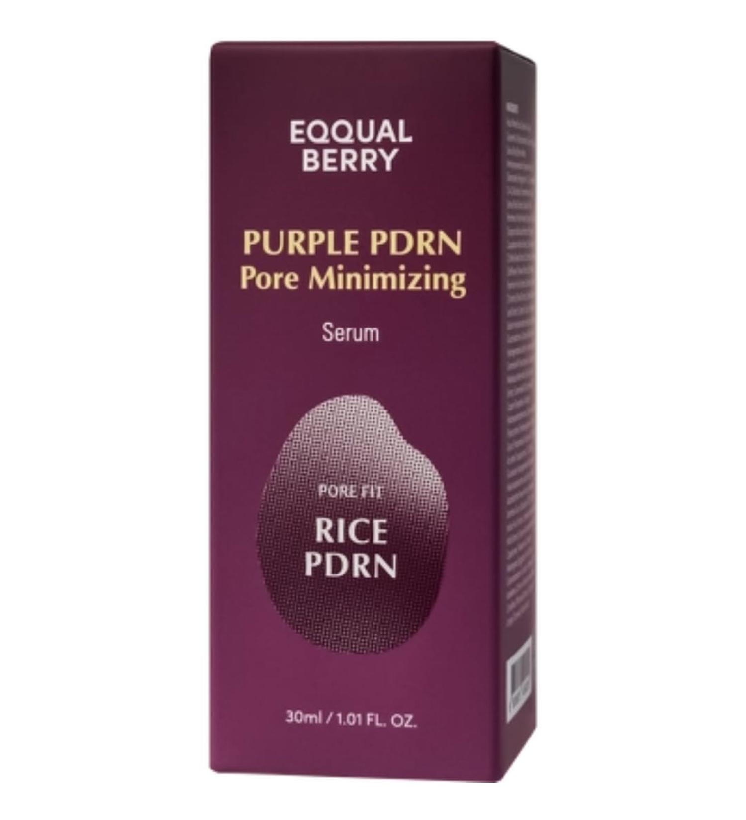 G n rique Equal Berry Purple PDRN Pore Minimizing Serum 30 ml - Rice PDRN - Made in Korea - Buy Online on GoSupps.com