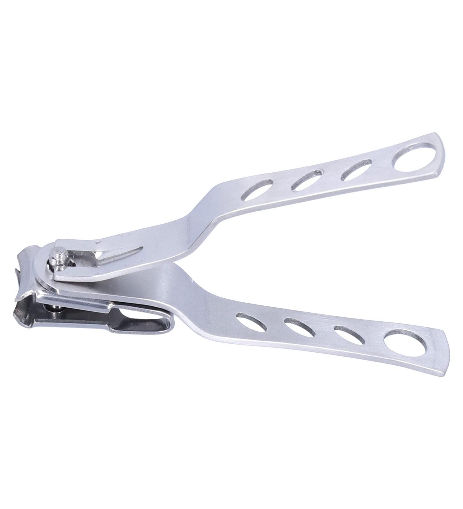 Nail Clipper 360 Degree Rotating Nail Clipper Wide Jaw Opening Stainless Steel Nail Cutter For Thick Nail Fingernail Nail Trimmer(L) - Buy Online on GoSupps.com