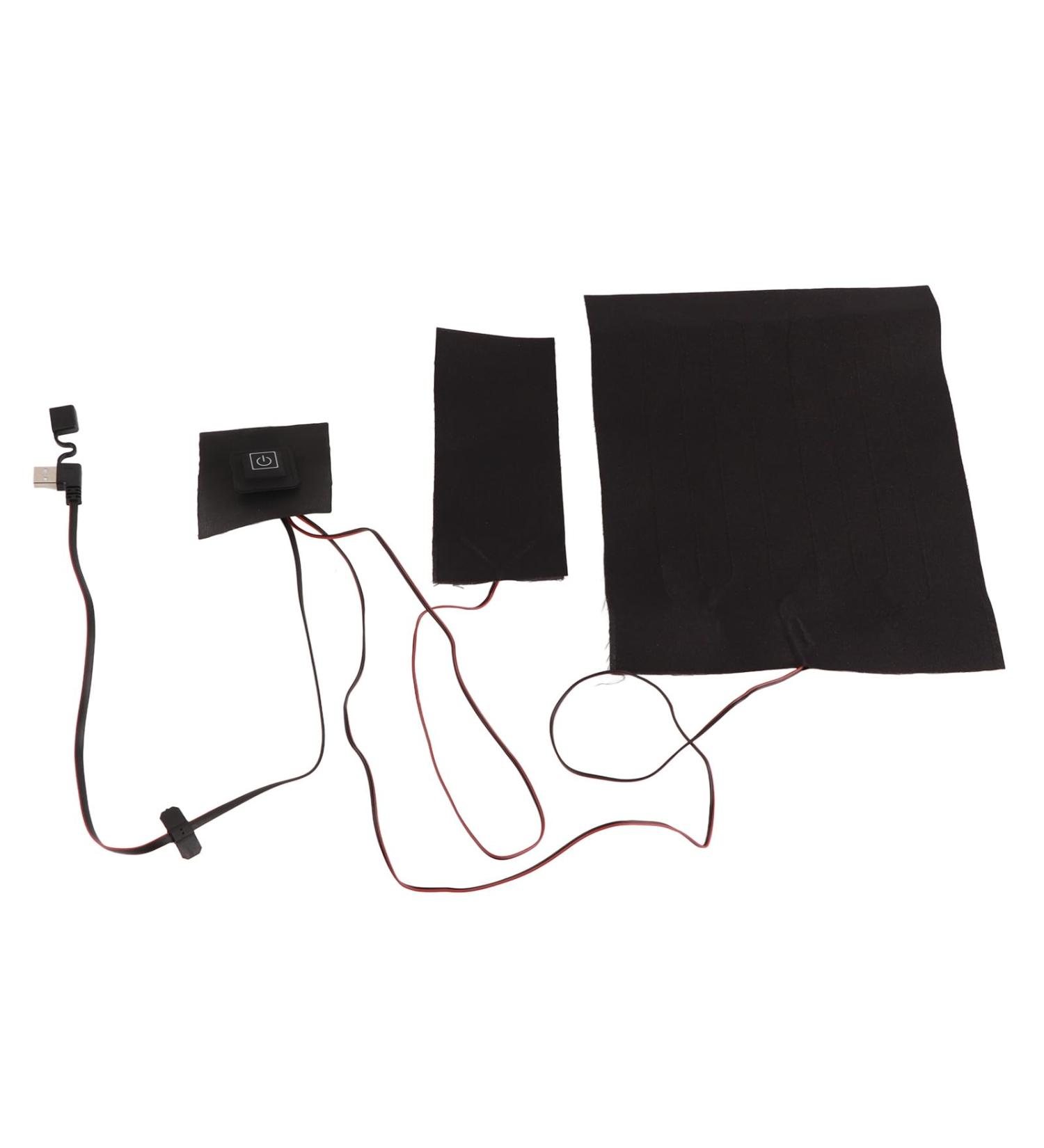 2-in-1 Electrically Heated Pad & Intelligent Temperature-Regulating Heating Towel - Waterproof USB Heating for Clothing Vests - Buy Online on GoSupps.com