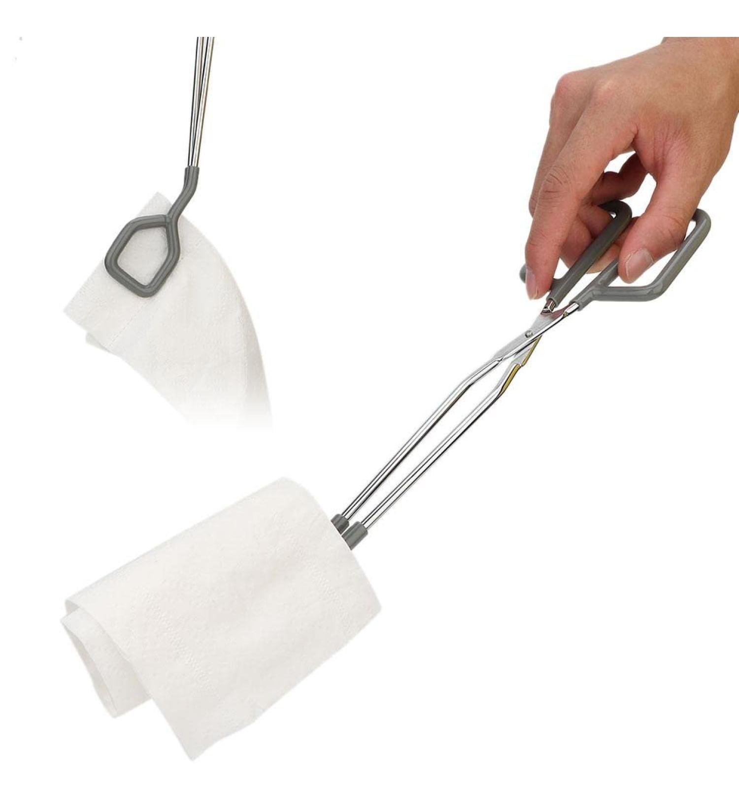 Lightweight Metal Toilet Aid - Self Wipe Hygiene Tool for Elderly & Pregnant Women (12inch) | Optimal Comfort & Independence - Buy Online on GoSupps.com