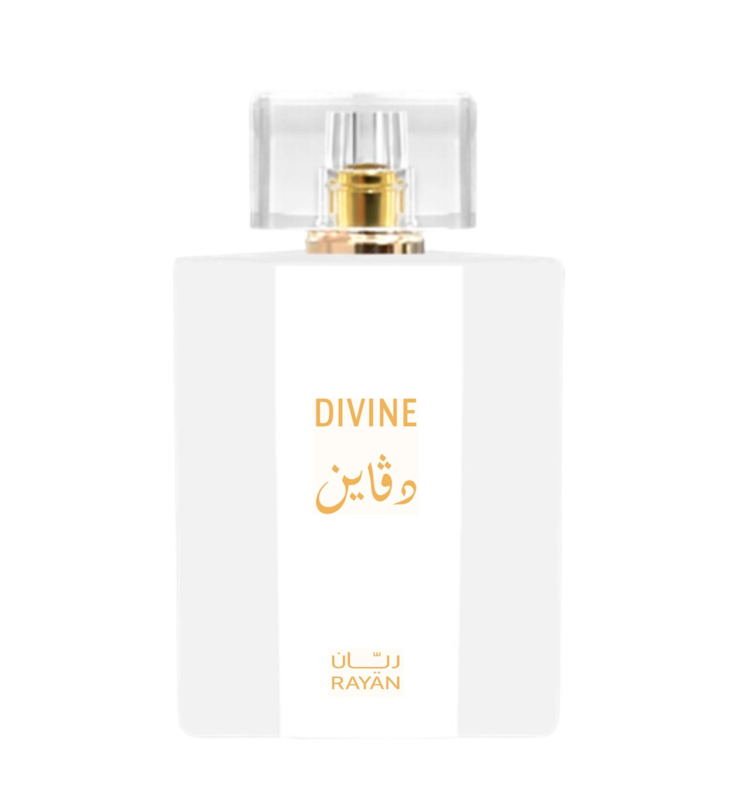 RAYAN DIVINE Perfume for Women - Long Lasting Arabian Eau De Parfum 100mL (3.34 Fl oz) White Floral Garden Jasmine Orange Blossom William Pears & Amberwood - Ideal Gift for Her On Valentine's Day - Buy Online on GoSupps.com