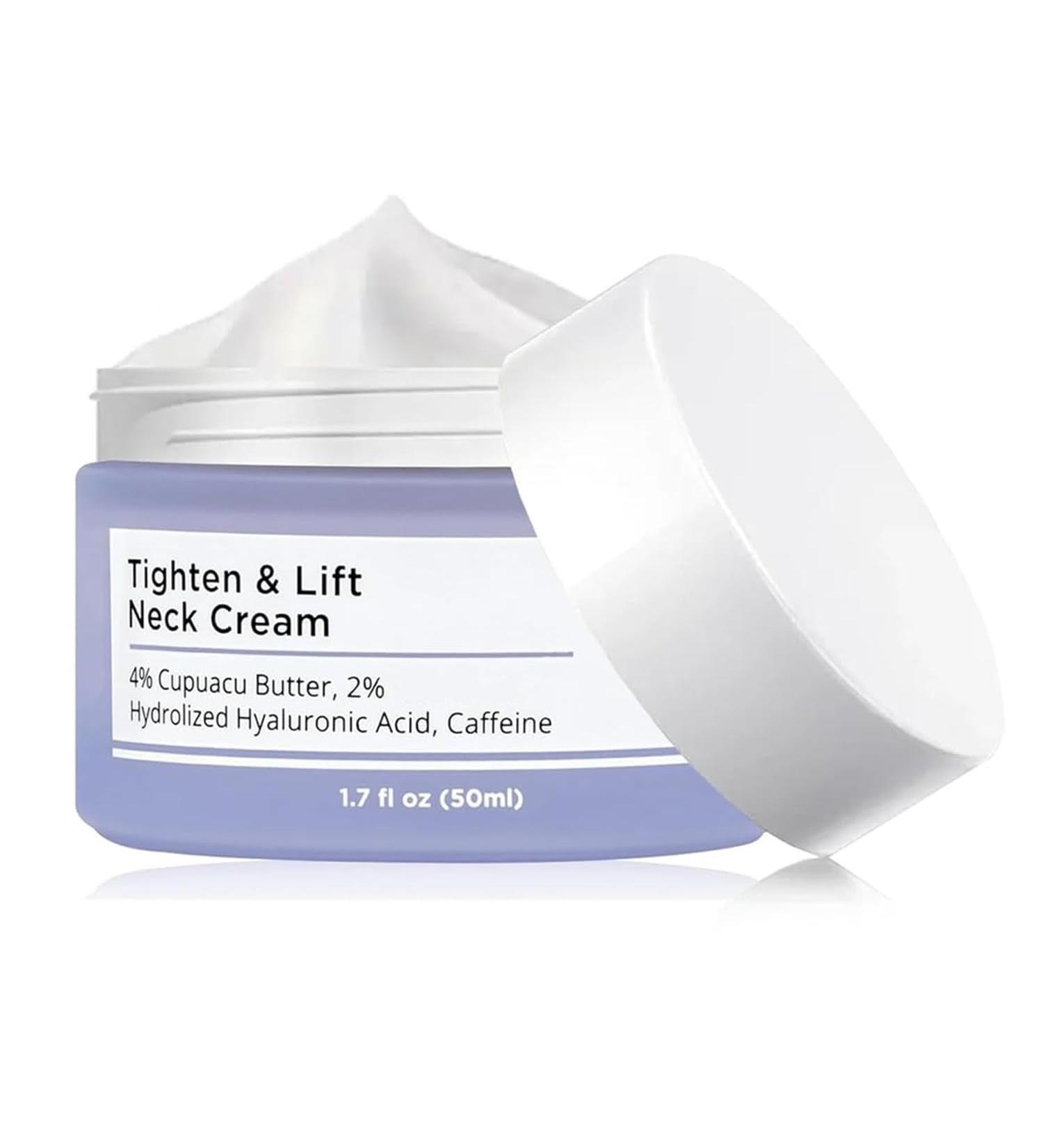 Neck Firming Cream | Anti-Aging Solution for Tightening & Lifting Sagging Skin | Hydrating Formula to Reduce Fine Lines & Wrinkles - Buy Online on GoSupps.com