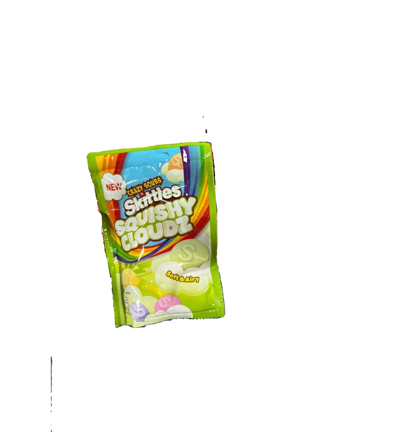Squishy Cloudz Fruit Burst Chews (Soft and Airy) 94g Bag