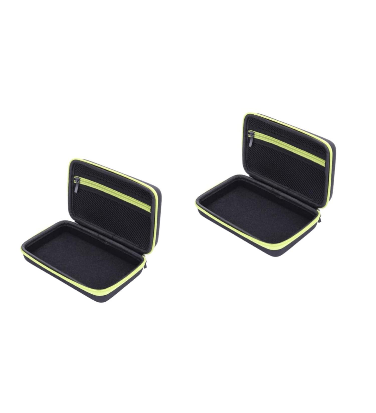 Beavorty 2-Box Razor Holder Case - Eva Zipper Container for Razors - Green - International Shipping Available - Buy Online on GoSupps.com