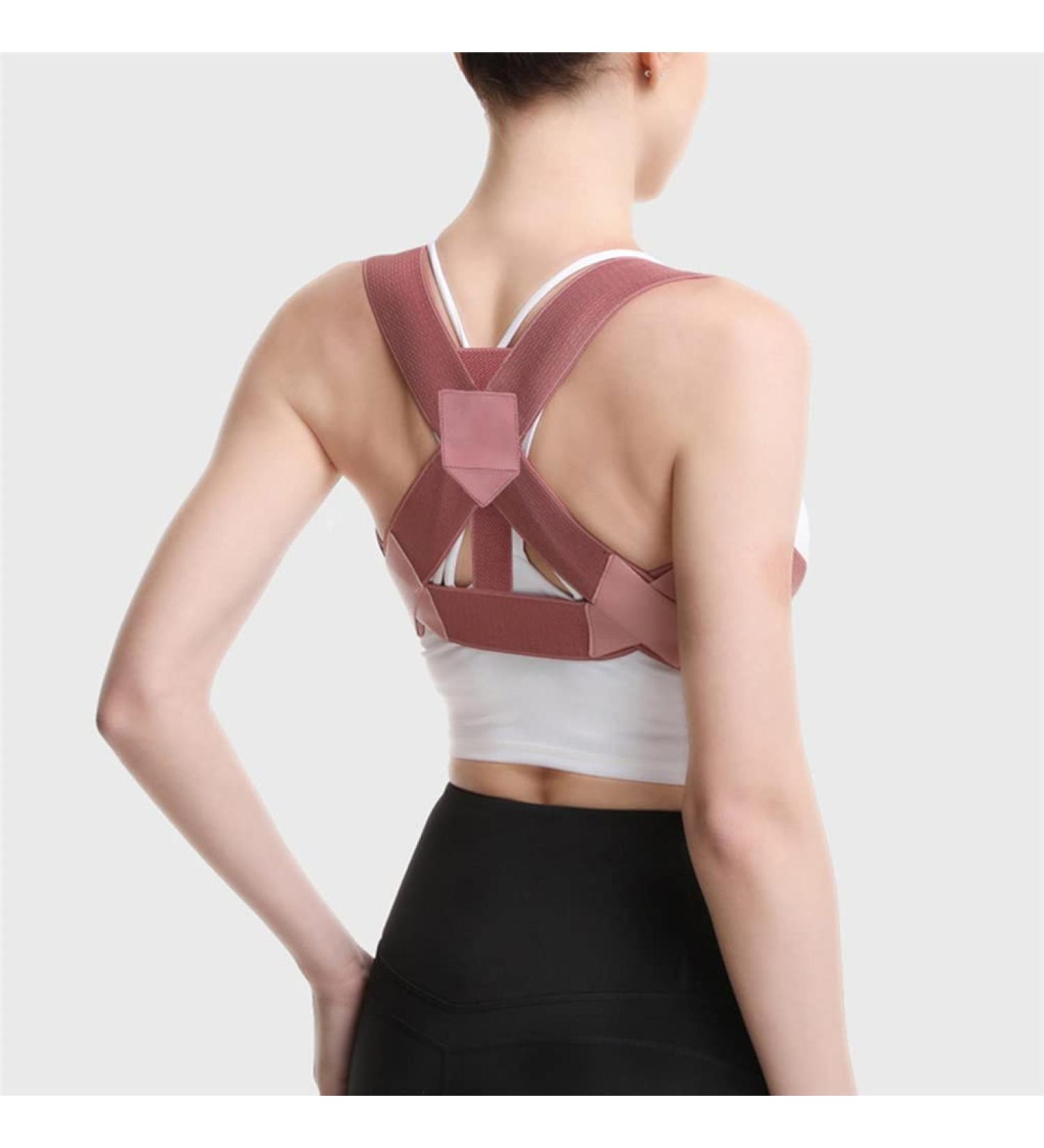 Adjustable Elastic Corset Back Posture Corrector for Kyphosis - Anti Hunchback Bra & Postural Support Belt | mdlian - Buy Online on GoSupps.com