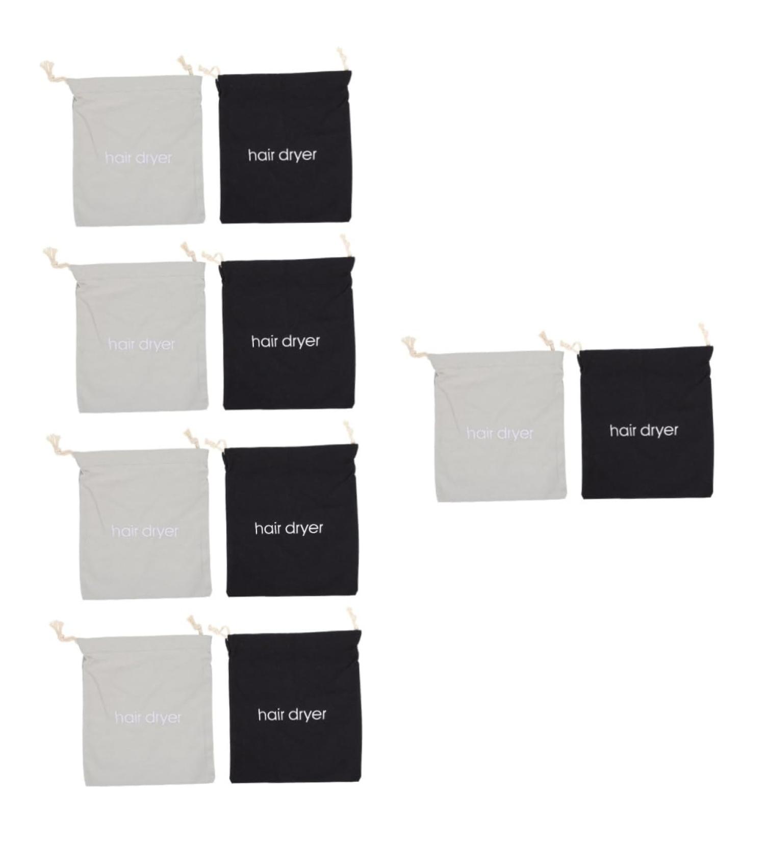 Healeved 10 Pcs Hair Dryer Storage Bag Travel Hair Dryer Bags Drawstring Storage Bags Travel Tote Bag Fabric - Buy Online on GoSupps.com