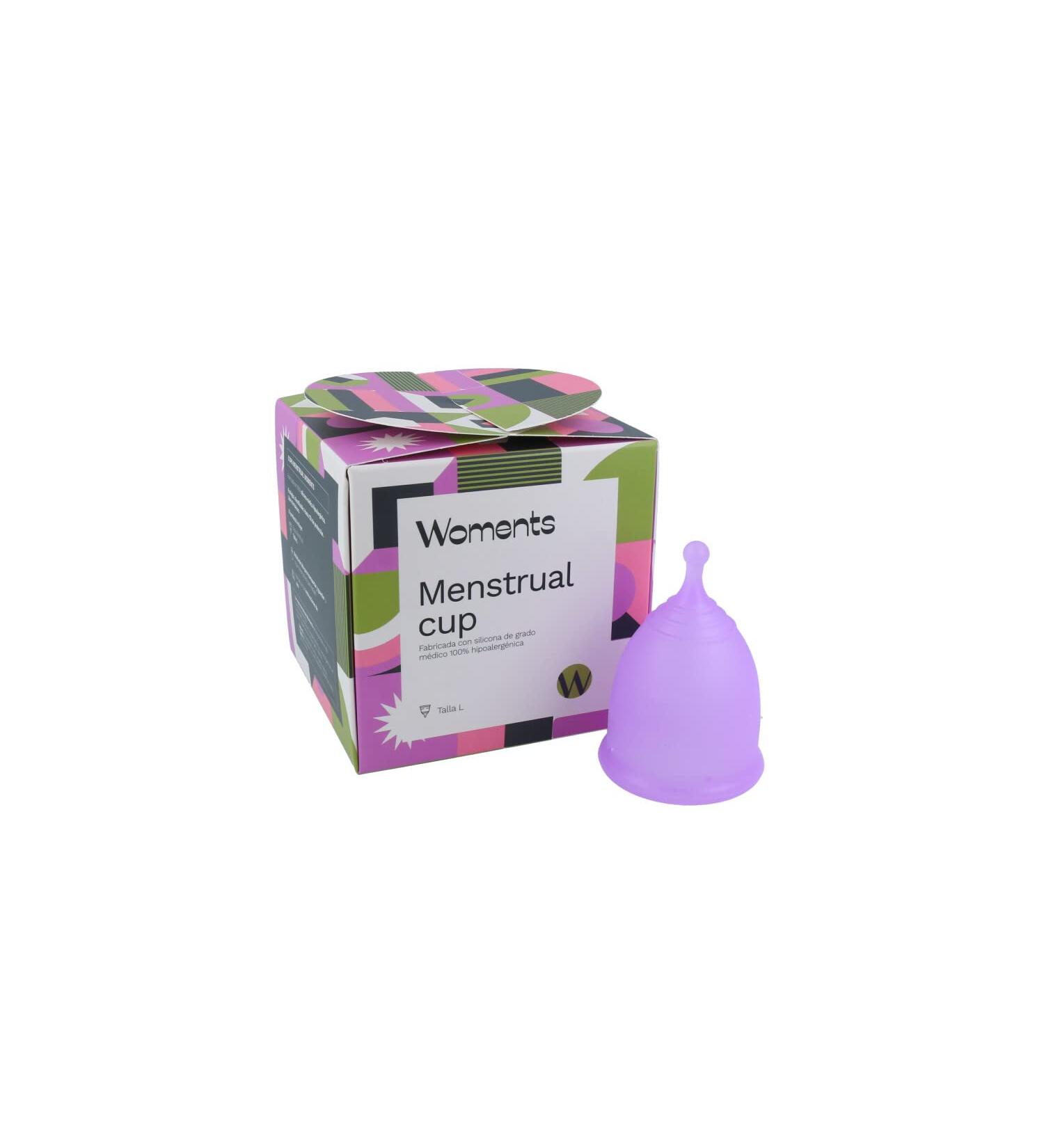 Menstrual Cup Size L - Eco-Friendly Comfortable & Reusable | Your Brand Name  - Buy Online on GoSupps.com