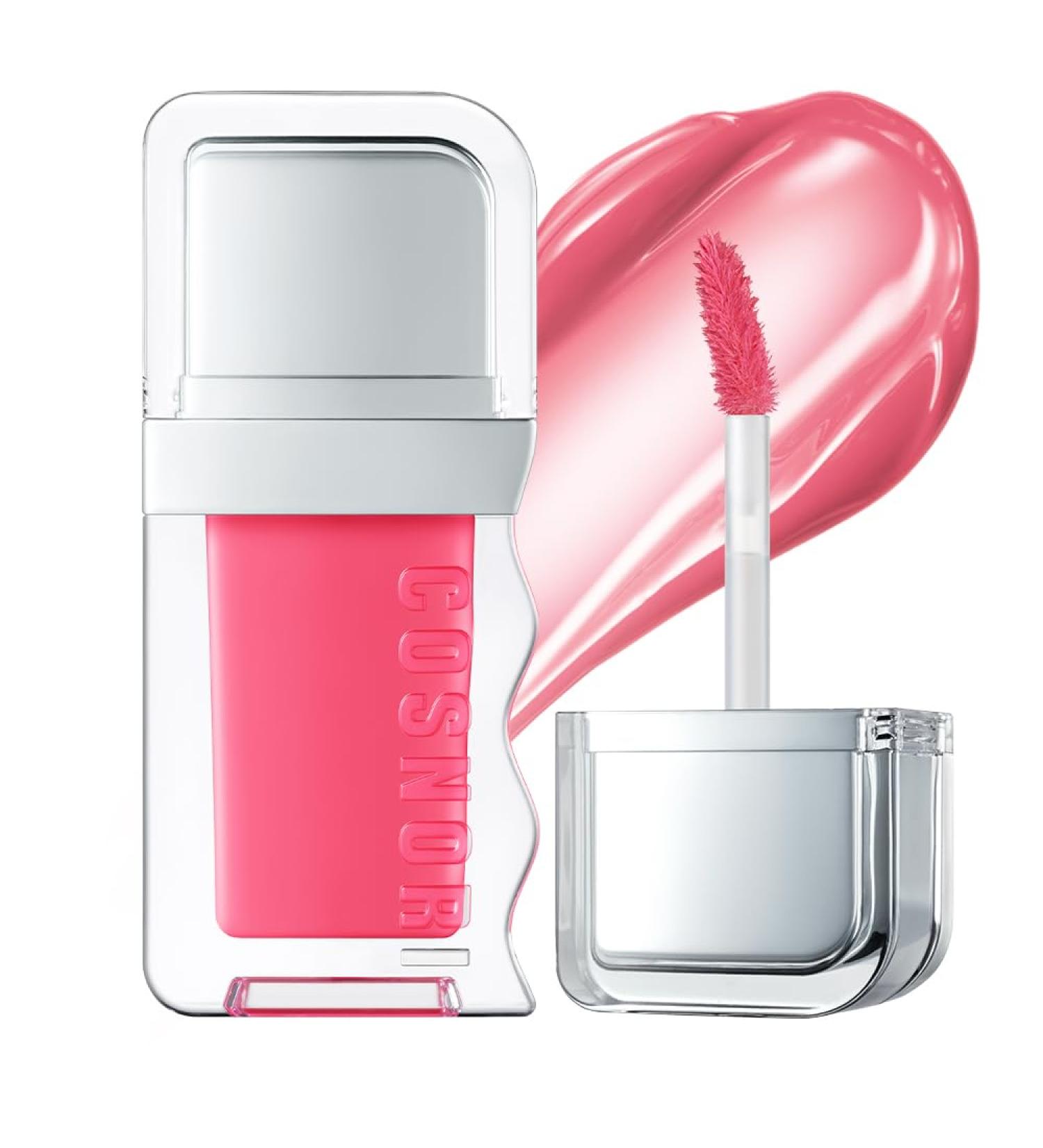 COSNORI Flow Wave Lip Tint - Vegan Glassy Lip Gloss | Lightweight Long-lasting Plant-derived Oil Moisturizer (01 SURFY) - International Shipping Available - Buy Online on GoSupps.com