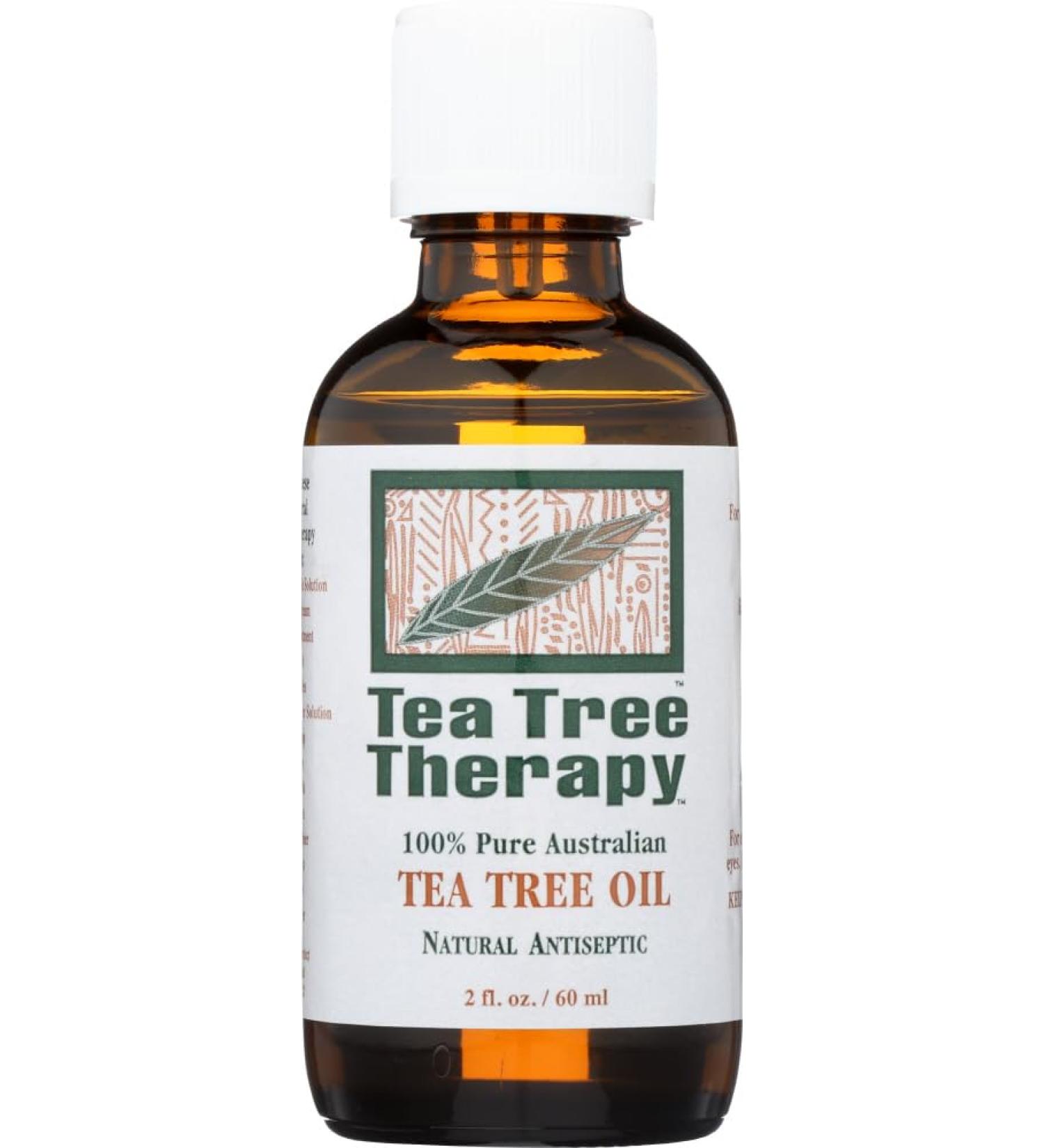 Buy 100% Pure Australian Tea Tree Oil - Tea Tree Therapy 2 Oz | International Shipping Available - Buy Online on GoSupps.com