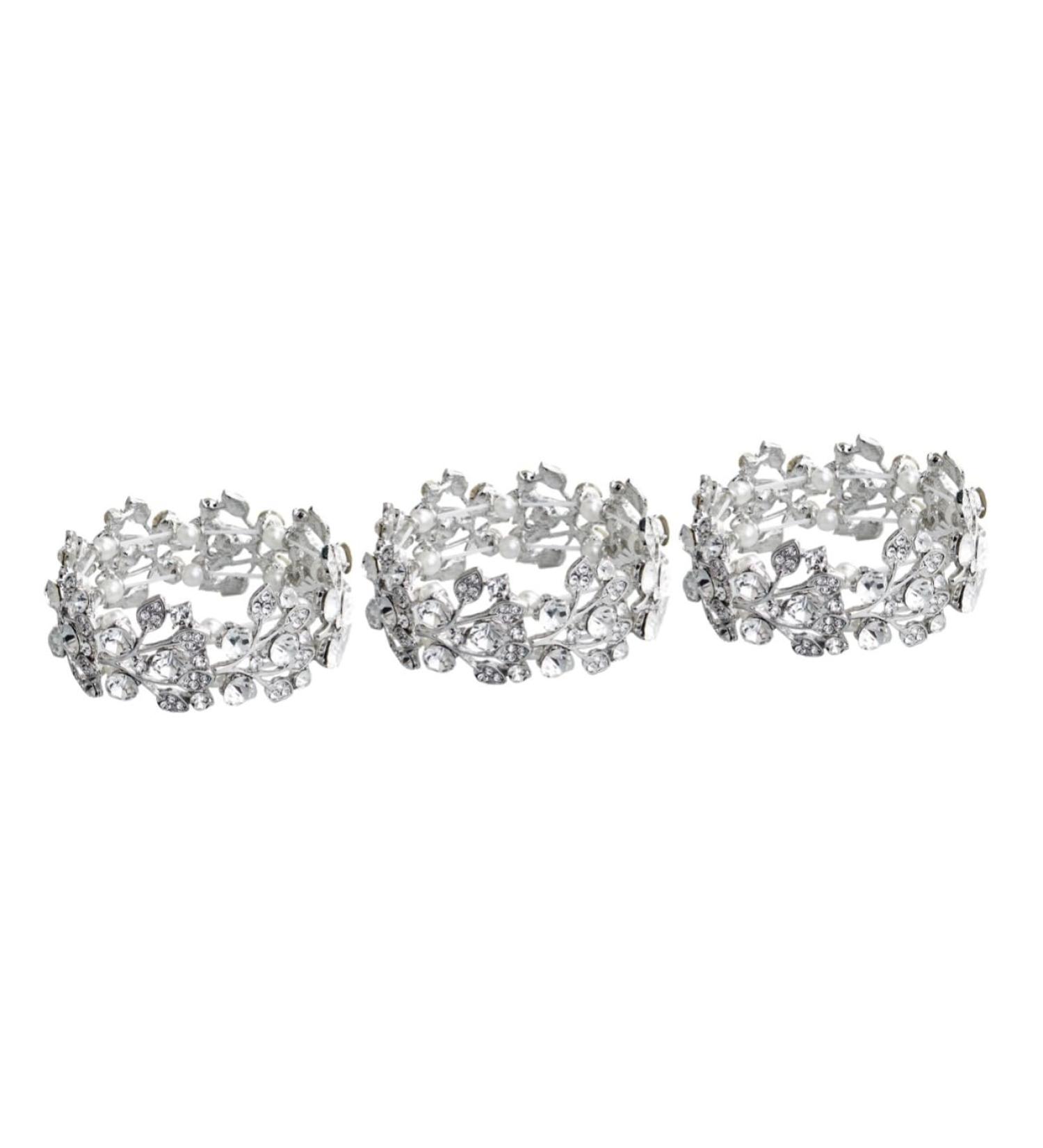 JE COMPRIS Women's Diamond Bracelet - Elegant Crystal Arm Bands & Tennis Jewelry for Weddings | International Shipping - Buy Online on GoSupps.com