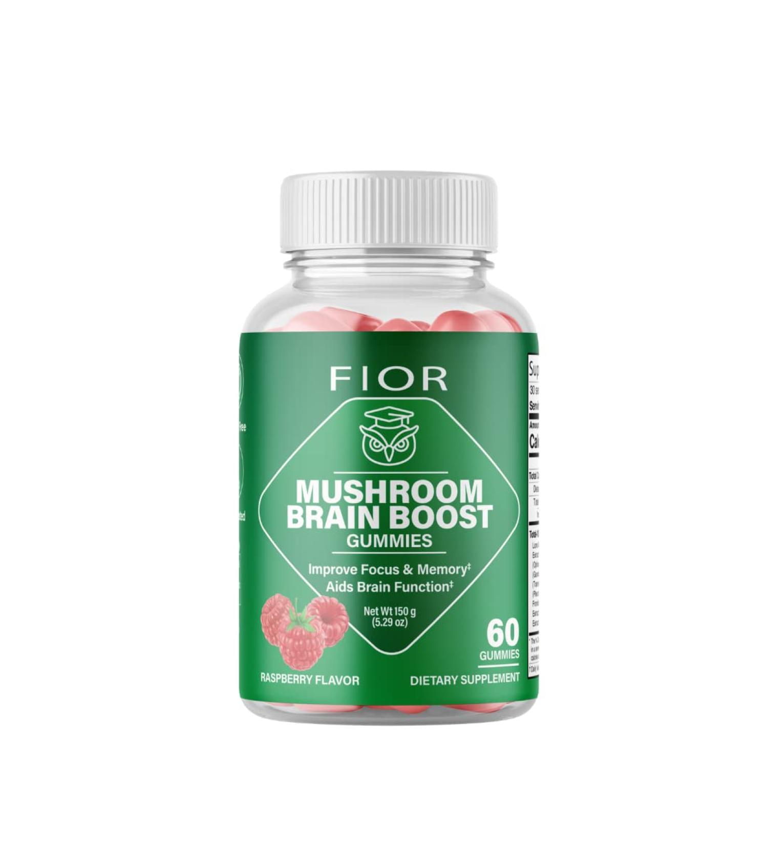 Fior Wellness 10 Mushroom Blend Gummy Supplement - 60 Count Pack of 1 - Buy Online on GoSupps.com