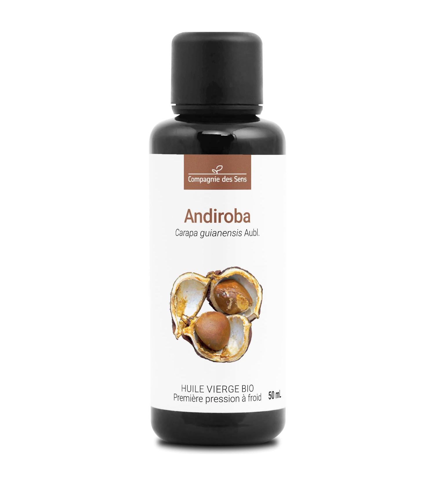 Andiroba - Organic Virgin Vegetable Oil - Glass Bottle - First Cold Pressed - 50ml - Buy Online on GoSupps.com
