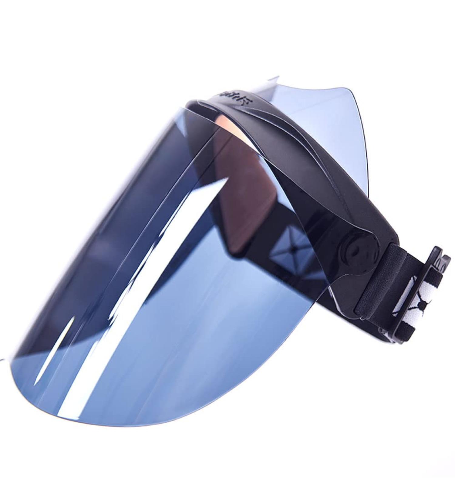 Hapifri Face Shield Sunglasses Sun Visor UPF 70+ UV Protection for Outdoors Sports - Black Small - Buy Online on GoSupps.com