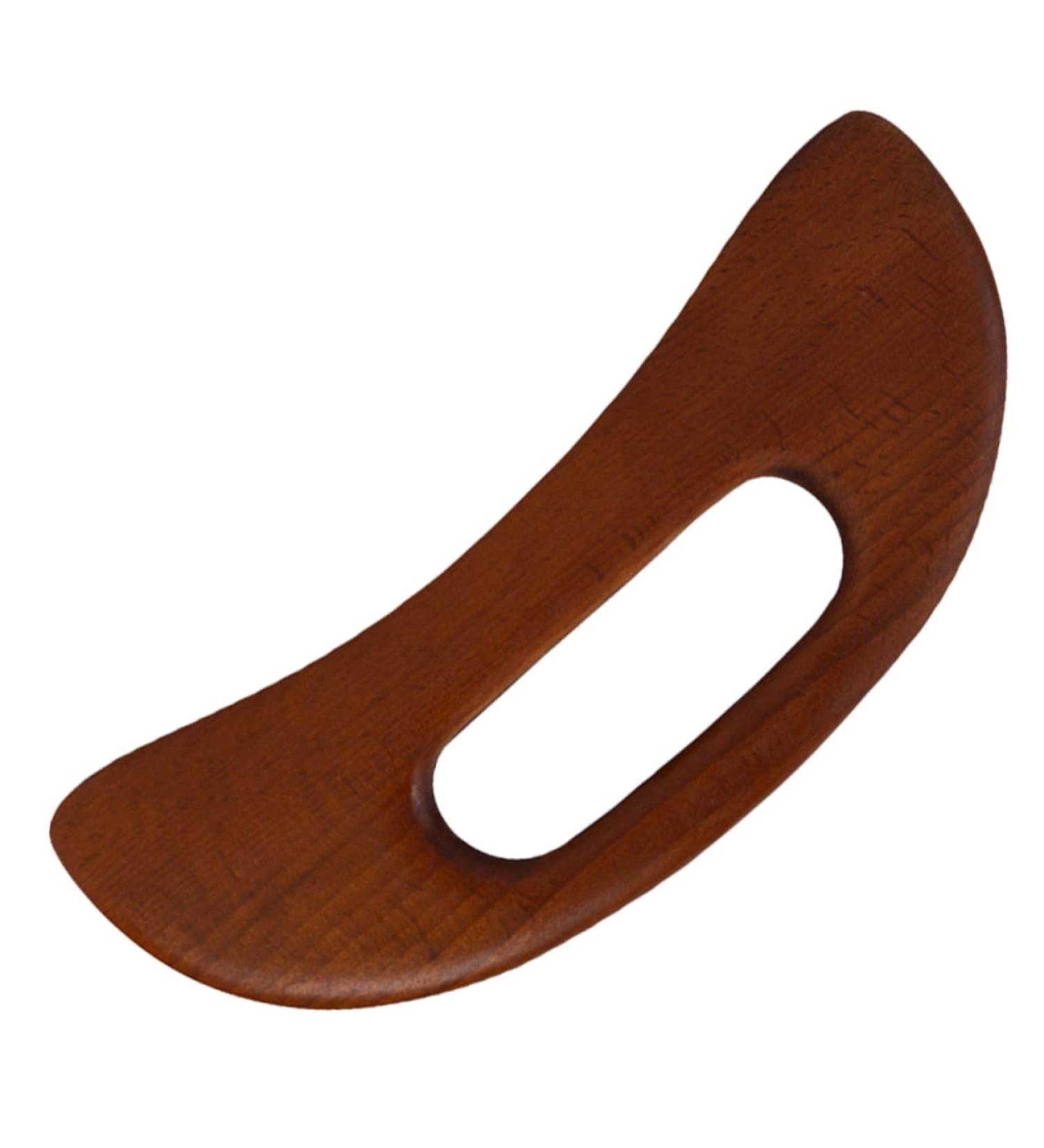 ADOCARN Home Tools Scraping Board & Roller Stick - Wooden Massage Tool 19x8cm for Pain Relief & Relaxation - Buy Online on GoSupps.com