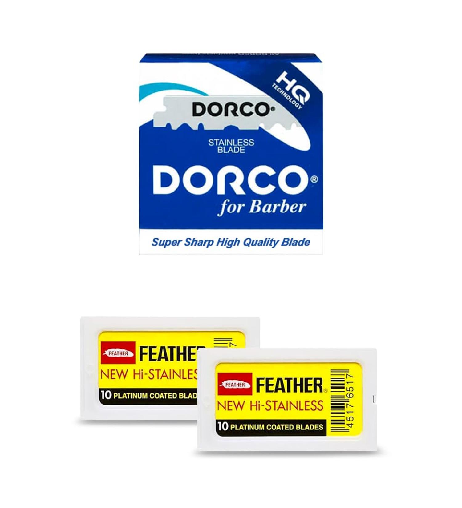 The Goodfellas' smile feather razor blade set