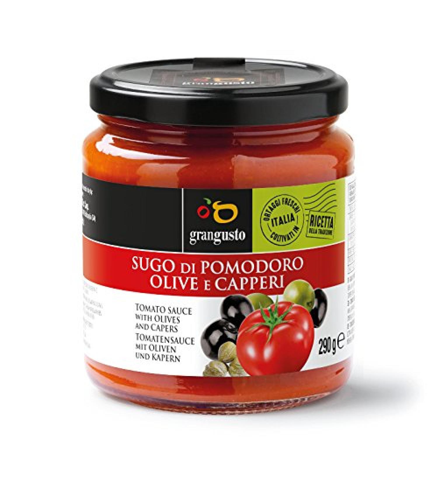 Grangusto Olive Tomato and Goat Sugo 290 g Set of 6