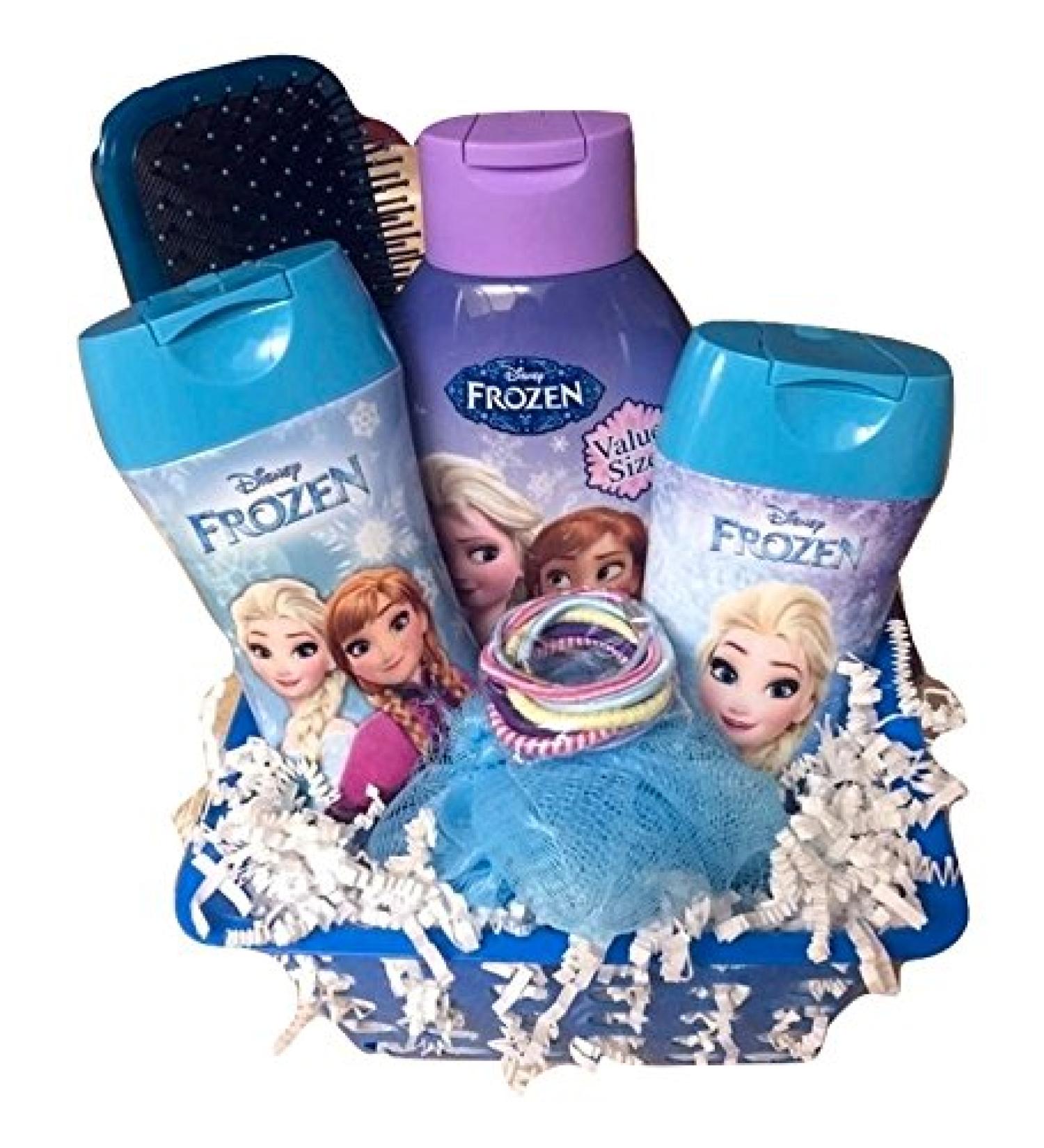 Disney Frozen Children's Bath & Body Gift Set - 6 Piece Bubble Bath, Shampoo, Body Wash & More - Buy Online on GoSupps.com