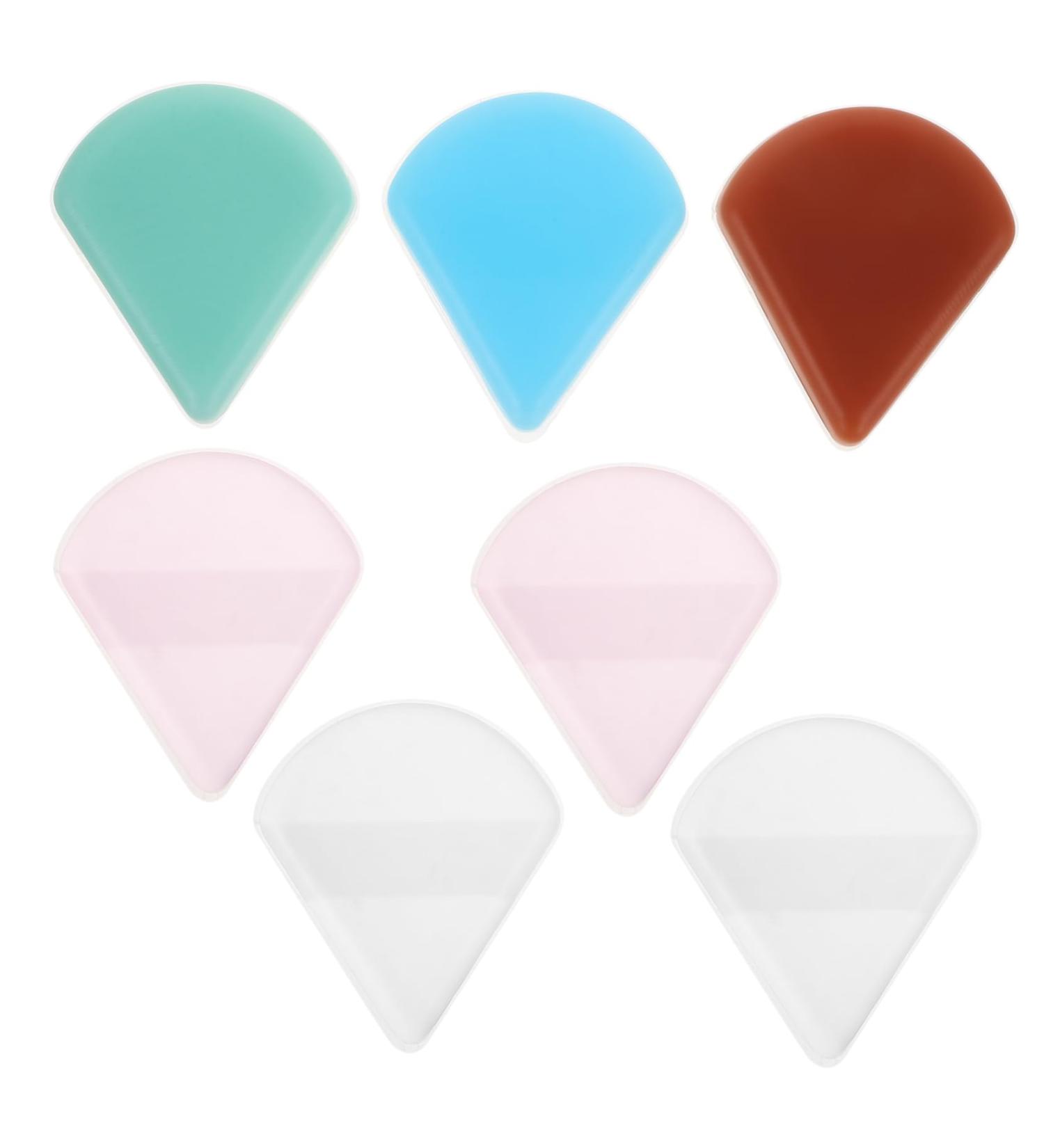  SHERCHPRY SHERCHPRY 7 Pieces Transparent Puff Pad Makeup Applicator for Foundation Highlighter Concealer for Women Lightweight Cakey Free - Buy Online on GoSupps.com