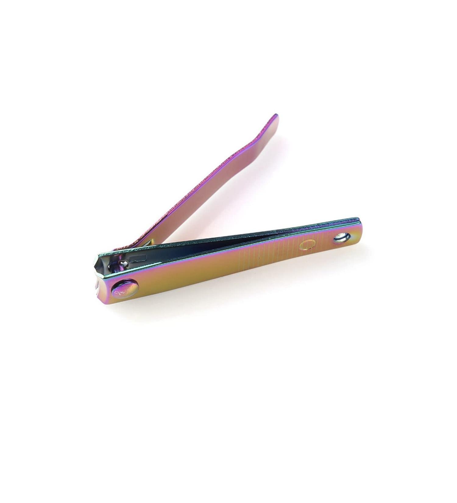 Ingrown Toenail Rainbow Nail Tips Clipper Cuticle Remover Professional Nail Trimmer Trendy Toe Nail Tools for Manicure Scissors - Buy Online on GoSupps.com