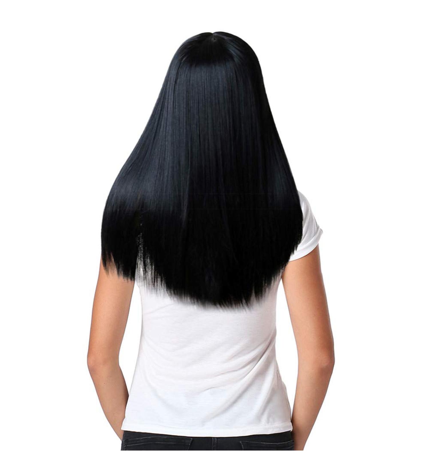 Wig Ladies Long Hair Black Women Straight Party Brazilian Curly Hair 50s 60s 70s 80s