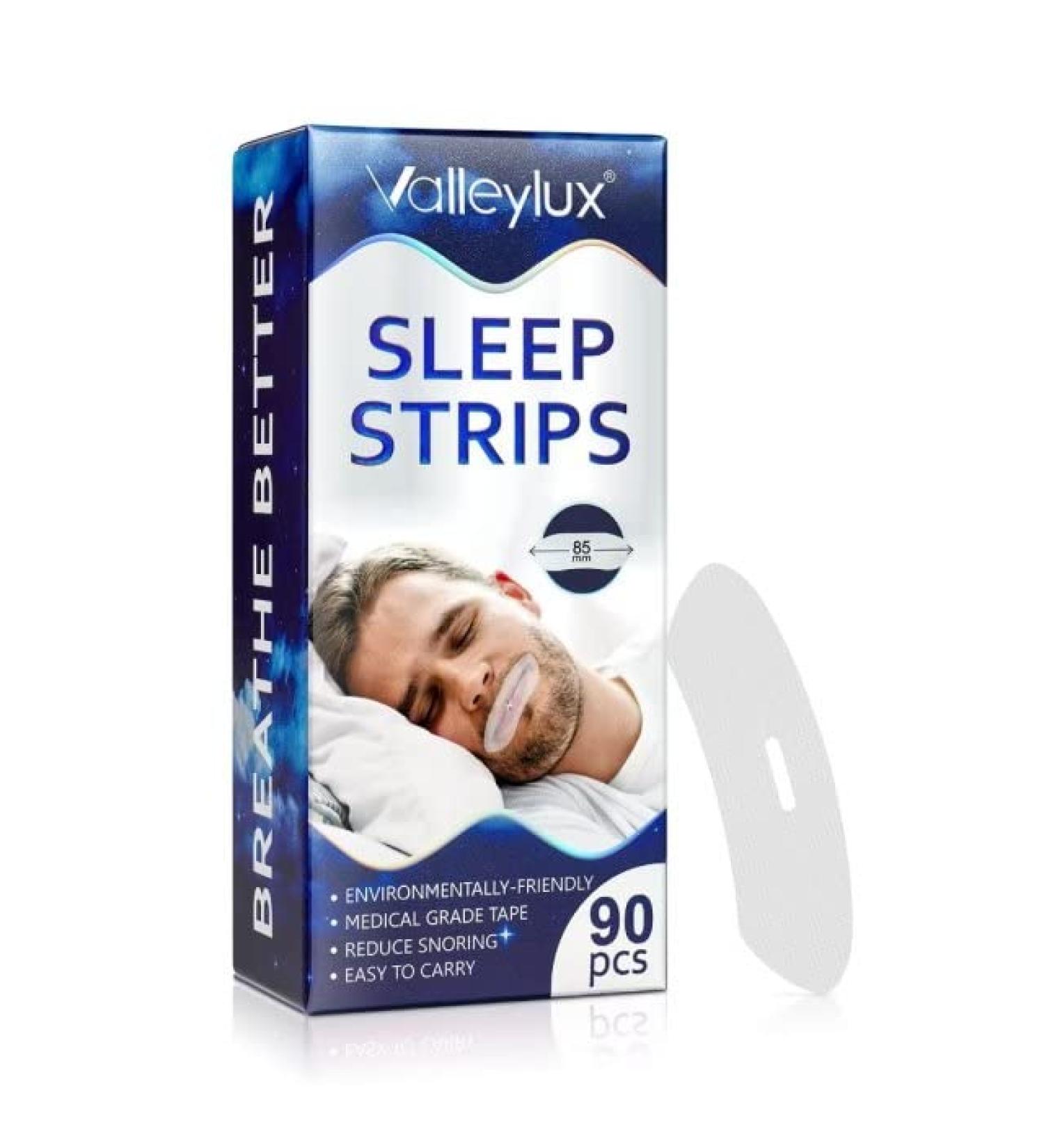 Mouth Tape Sleep Strips 90ct - Anti Snoring Device for Better Sleep Quality - 1 PC - Buy Online on GoSupps.com