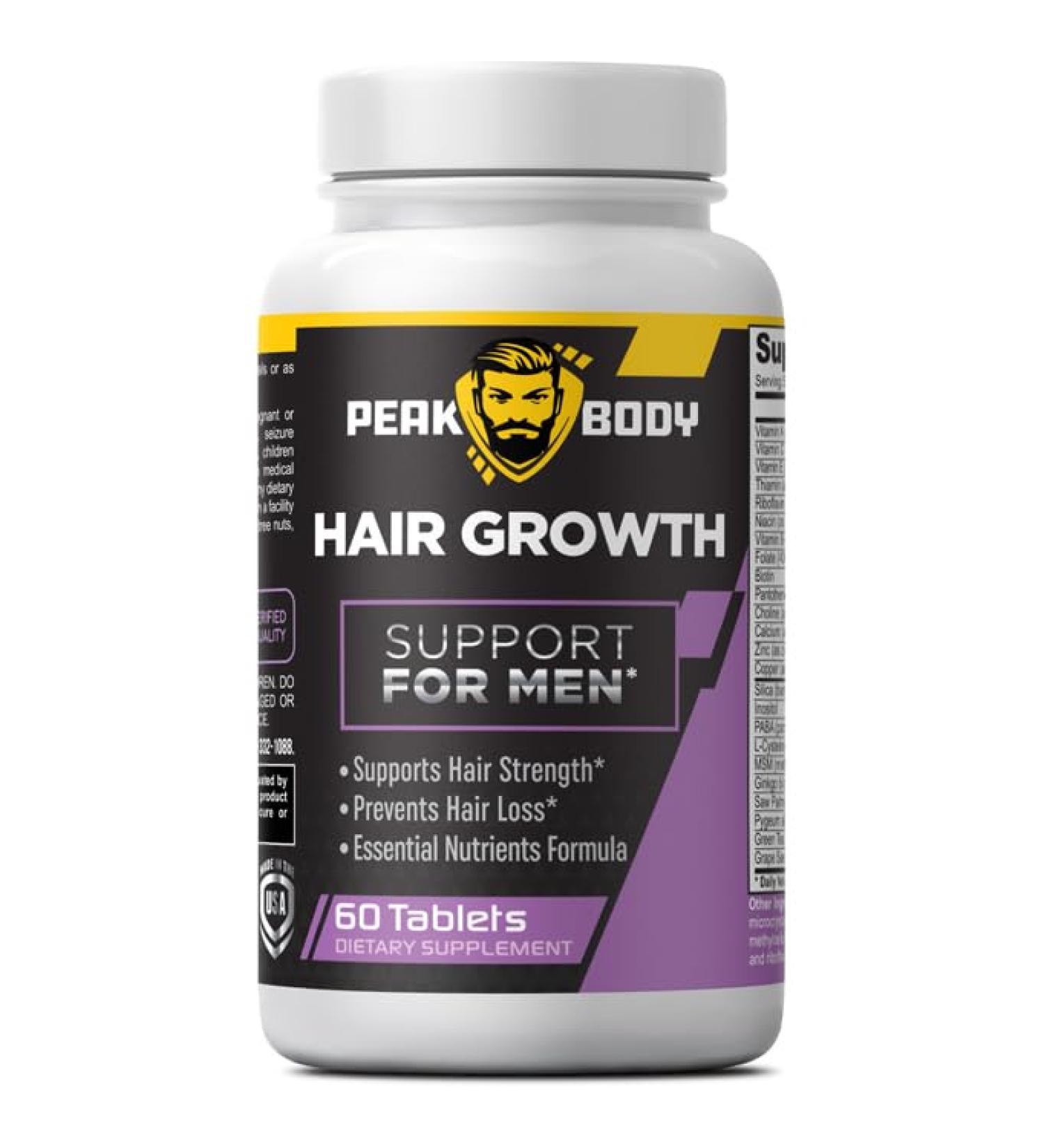 Hair Growth for Men - Boost Confidence with Our Effective Solutions | International Shipping Available - Buy Online on GoSupps.com