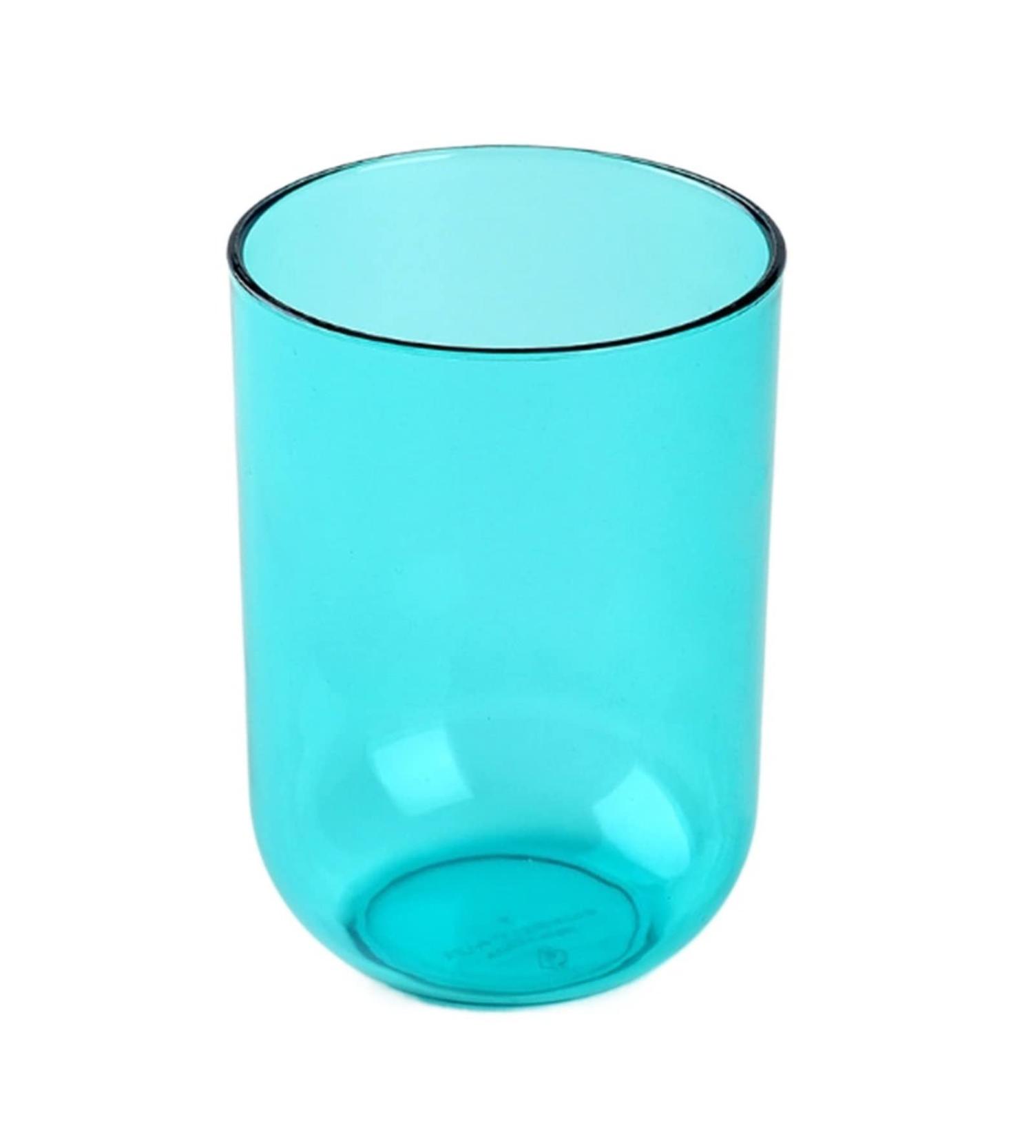 DIGJOBK Zahnb rstenbecher - Transparente Zahnputzbecher f r Zuhause | Blaues Plastik Mundsp lbecher | Ideal f r Badezimmer & Mundhygiene | Internationaler Versand - Buy Online on GoSupps.com