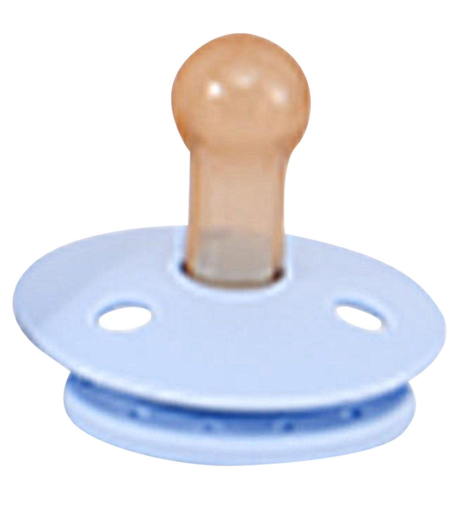 Voiakiu Baby Beißring Schnuller Silicone Baby Tooth Toy & Natural Rubber Pacifier for Newborns Cherry-Shaped Safe Design Ideal Baby Gift Blue - Buy Online on GoSupps.com
