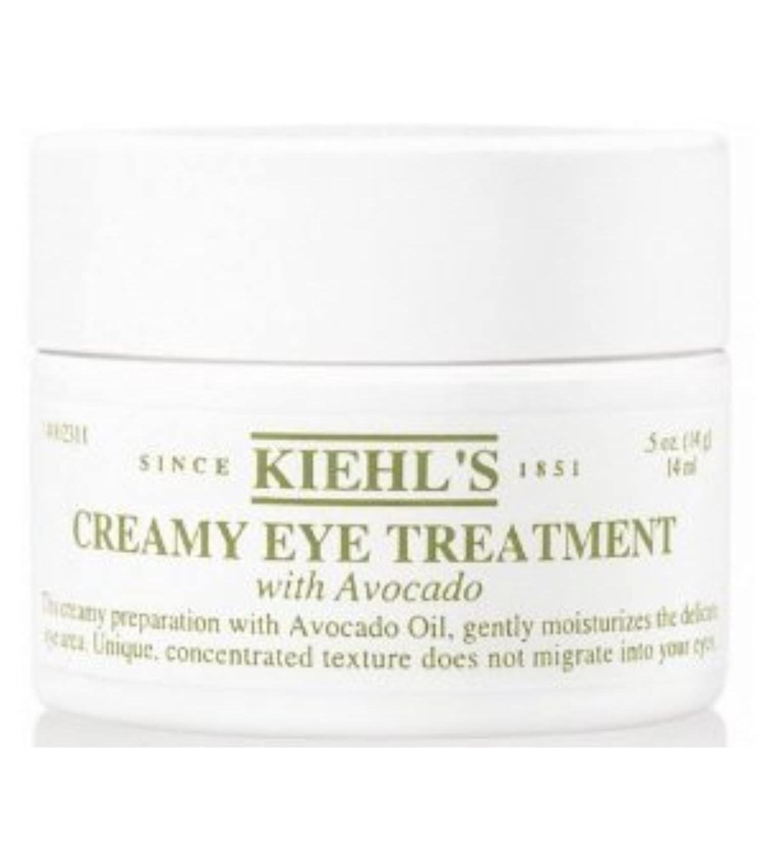 Kiehl's Creamy Eye Treatment with Avocado 0.5oz - Hydrating Eye Cream | 15ml - Buy Online on GoSupps.com