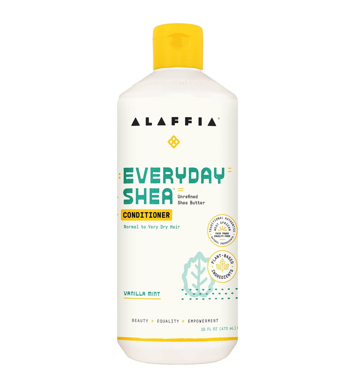 Everyday Shea Conditioner Vanilla Mint 16 fl oz - Nourishing, Sulfate-Free Hair Care - Buy Online on GoSupps.com