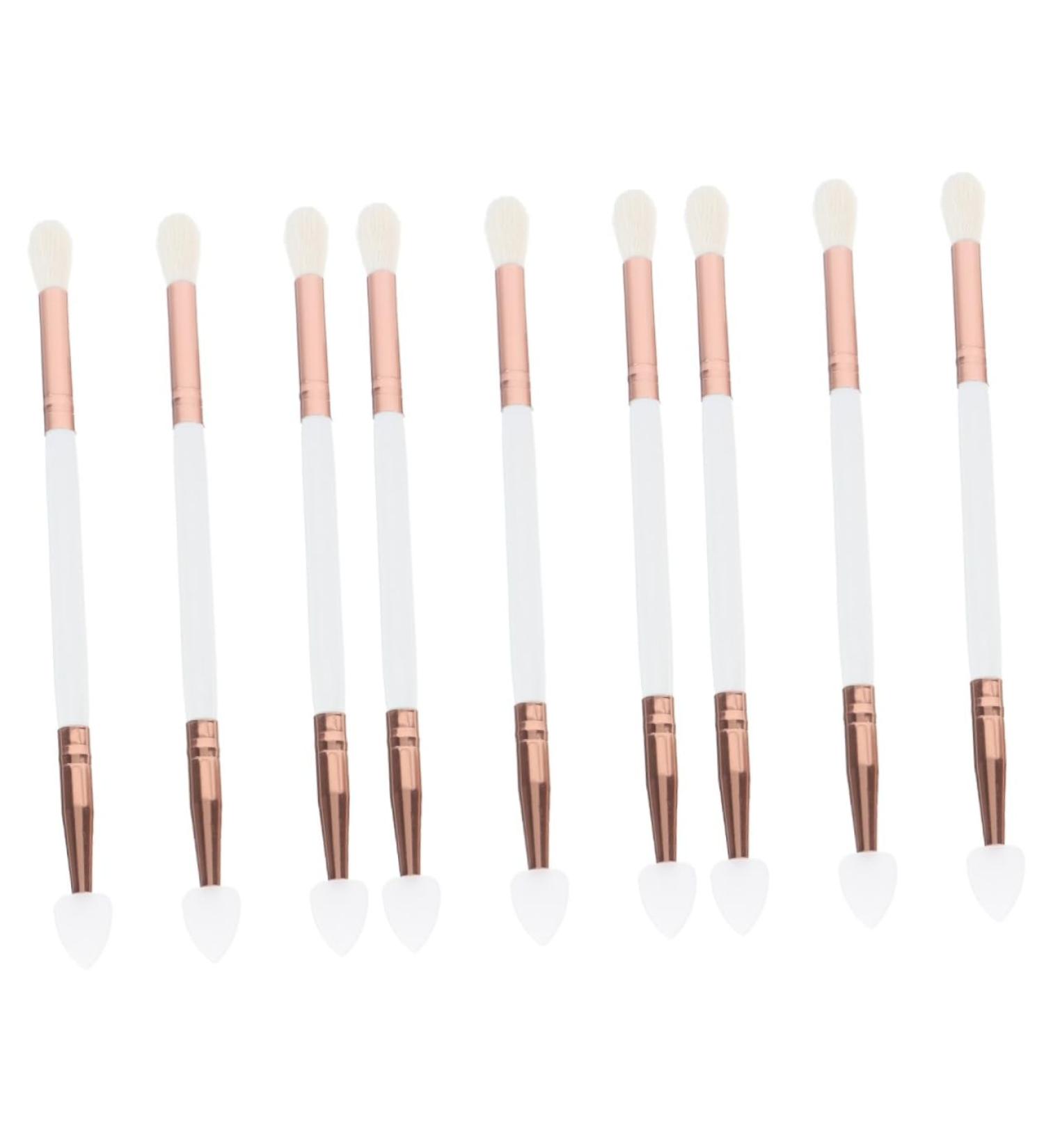 FOMIYES 9 Pcs Eye Shadow Brush Woman Double Sided Travel Kit - Buy Online on GoSupps.com