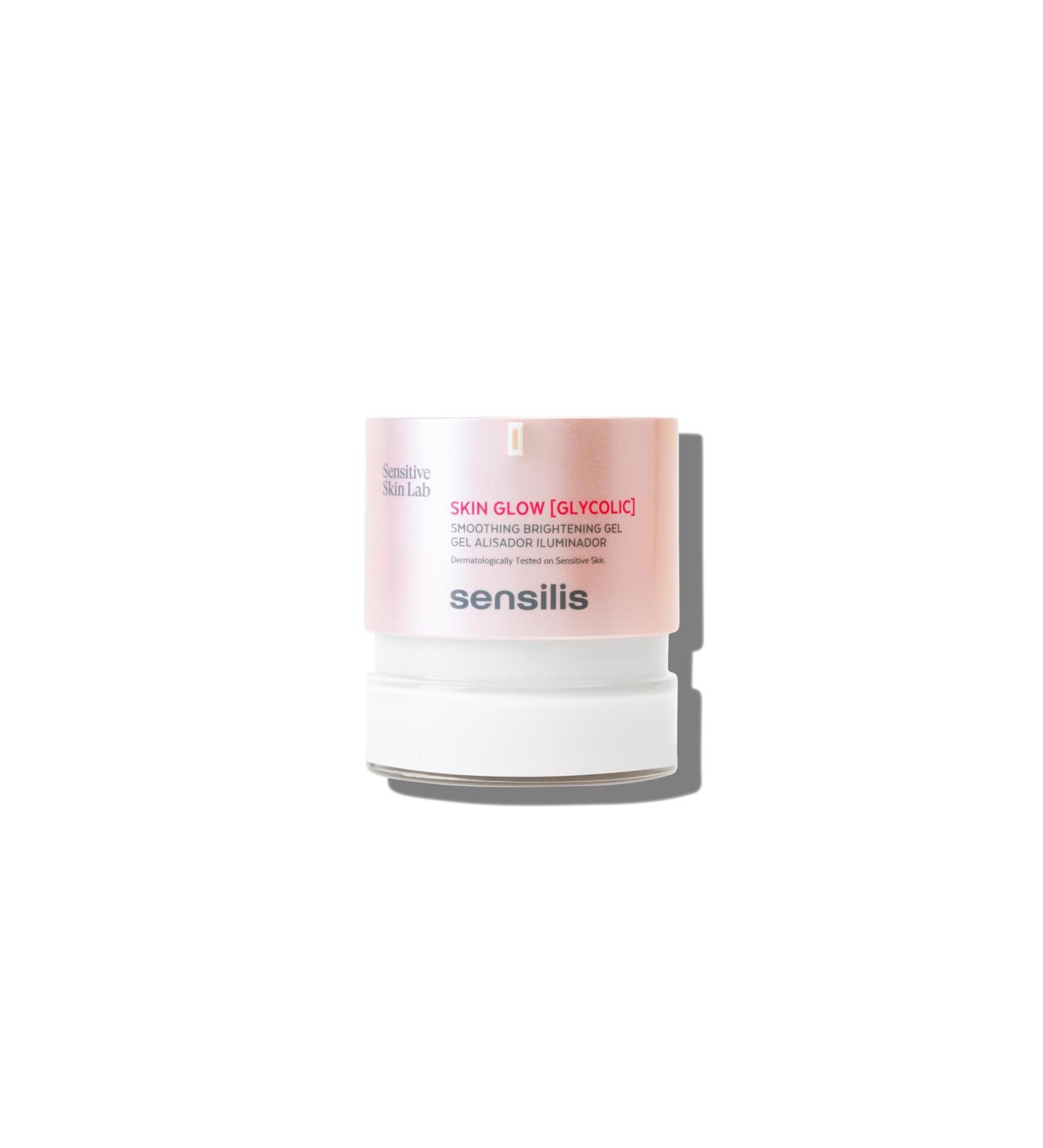 Sensilis - Skin Glow Glycolic Gel Lissant Illuminateur avec 8% d Acide Glycolique Illumine Hydrate Unifie le Teint et Raffermit la Peau Usage Nocturne Convient aux Peaux Sensibles - 50 ml - Buy Online on GoSupps.com